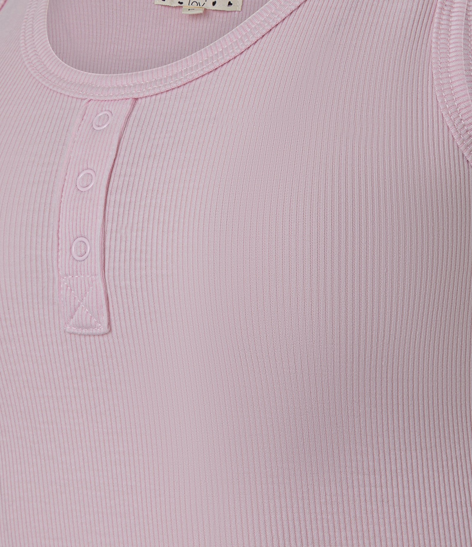 Pijama Short Doll em Ribana com Short Estampado Olho Grego Rosa 5