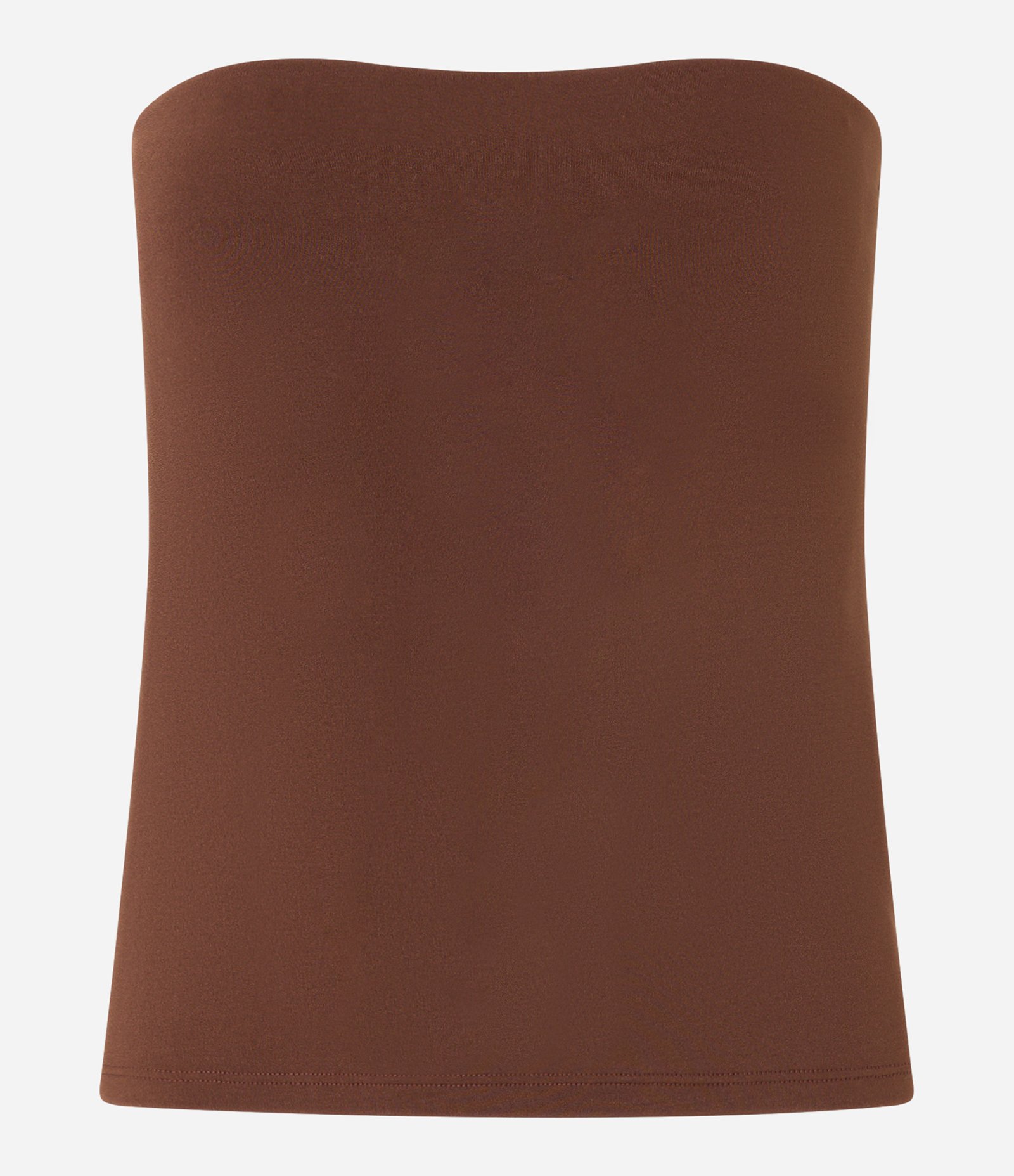 Top Ajustado Tomara Que Caia Marrom 6