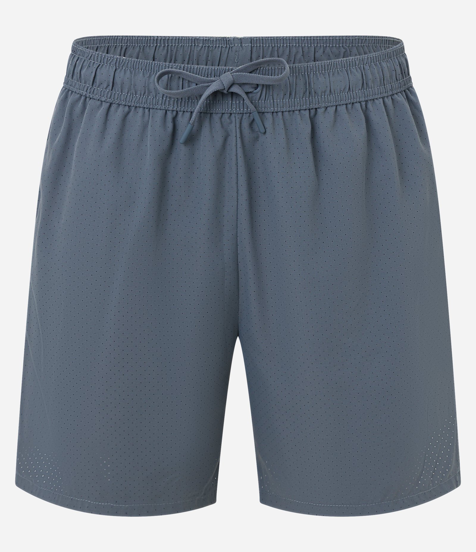 Bermuda Esportiva com Textura Furadinha Cinza 6