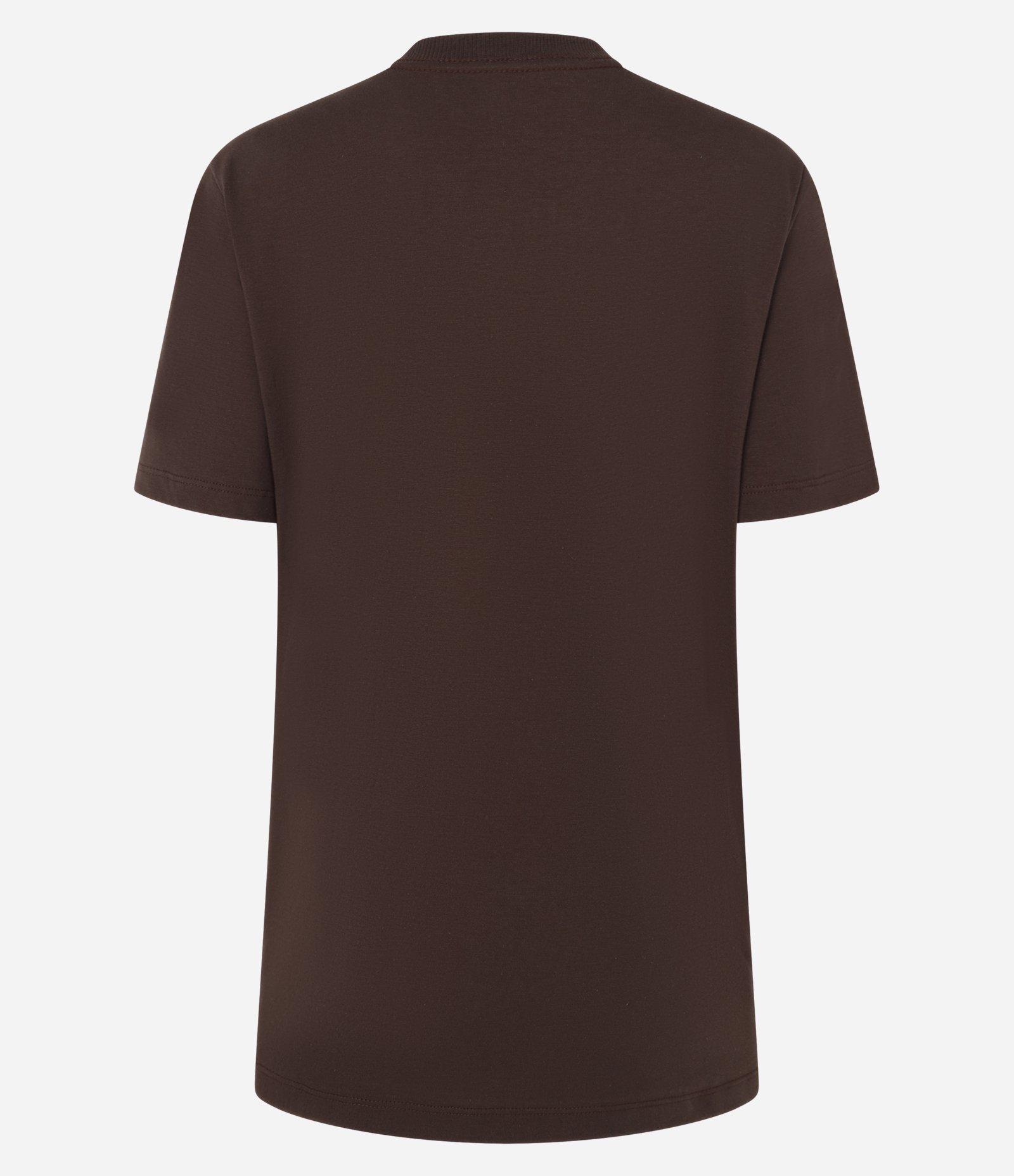 Camiseta Alongada em Algodão com Estampa Garfield Gelato Marrom 5