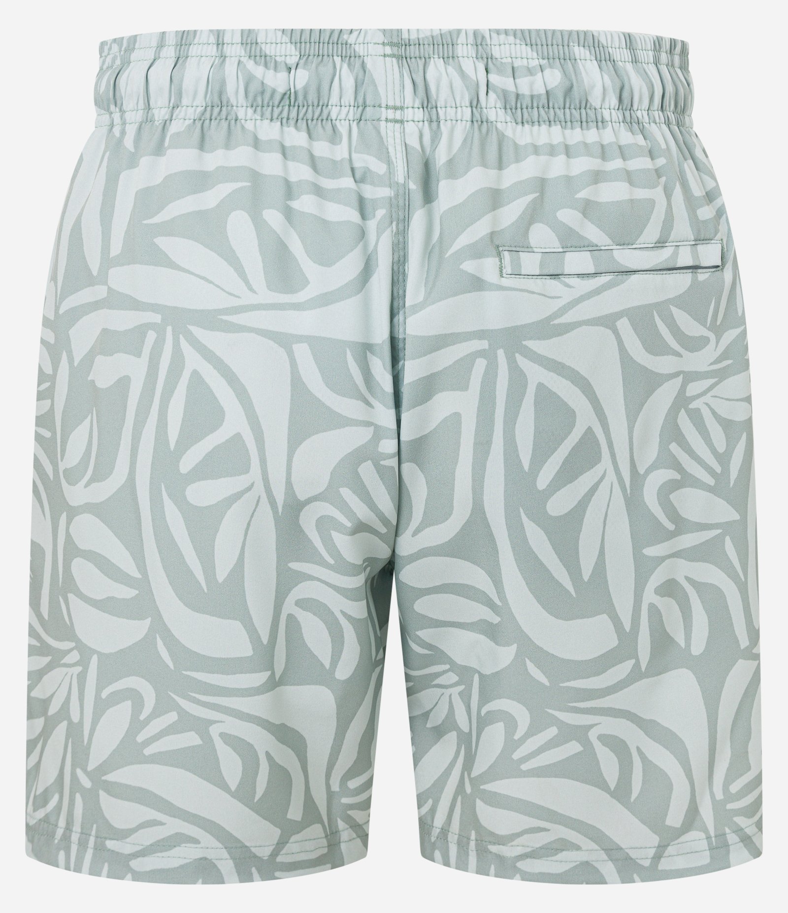 Bermuda de Banho em Microfibra com Estampa Étnica Cinza 5