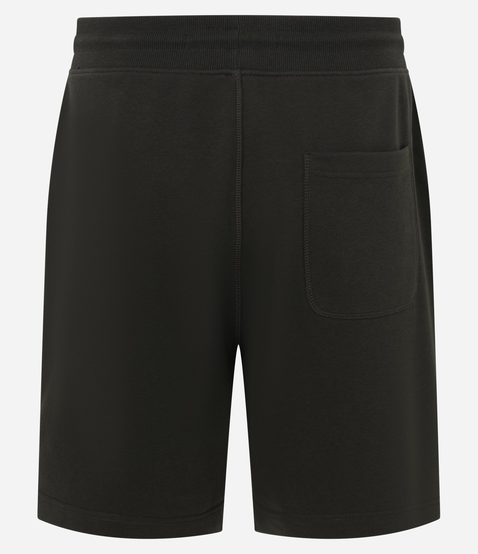 Bermuda Slim em Moletom com Felpa e Bolsos Verde 2