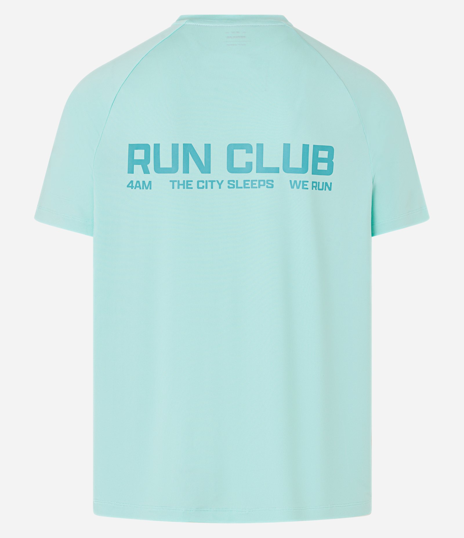 Camiseta Esportiva Regular com Tecnologia Dry e Lettering Refletivo Azul 6