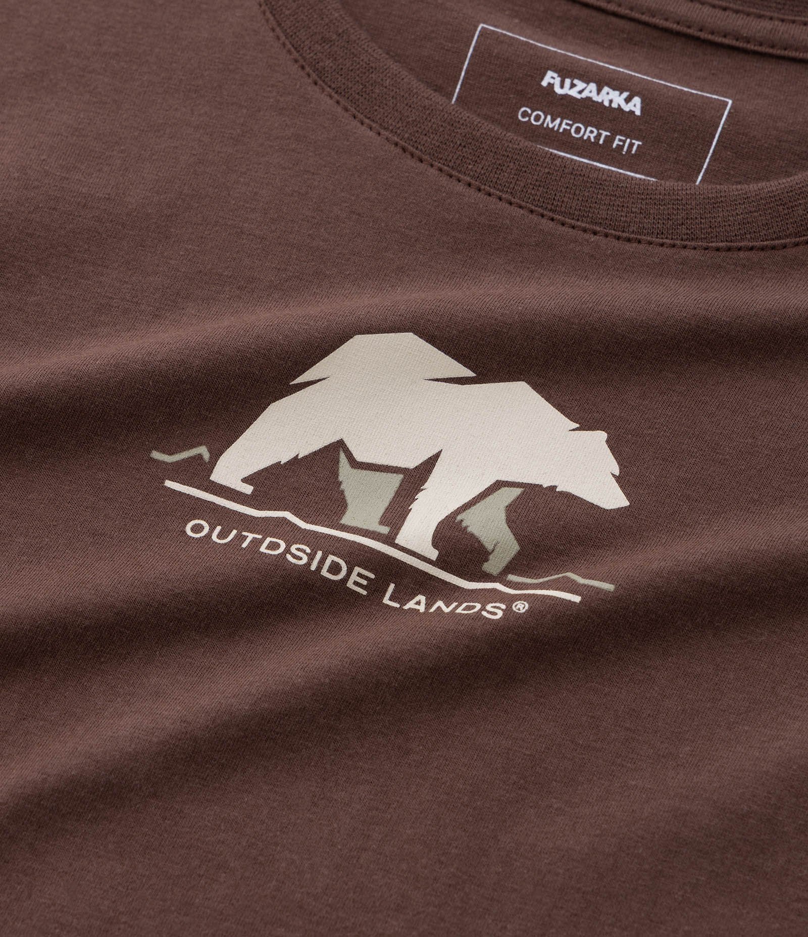 Camiseta Infantil com Estampa Urso - Tam 5 a 14 Anos Marrom 5