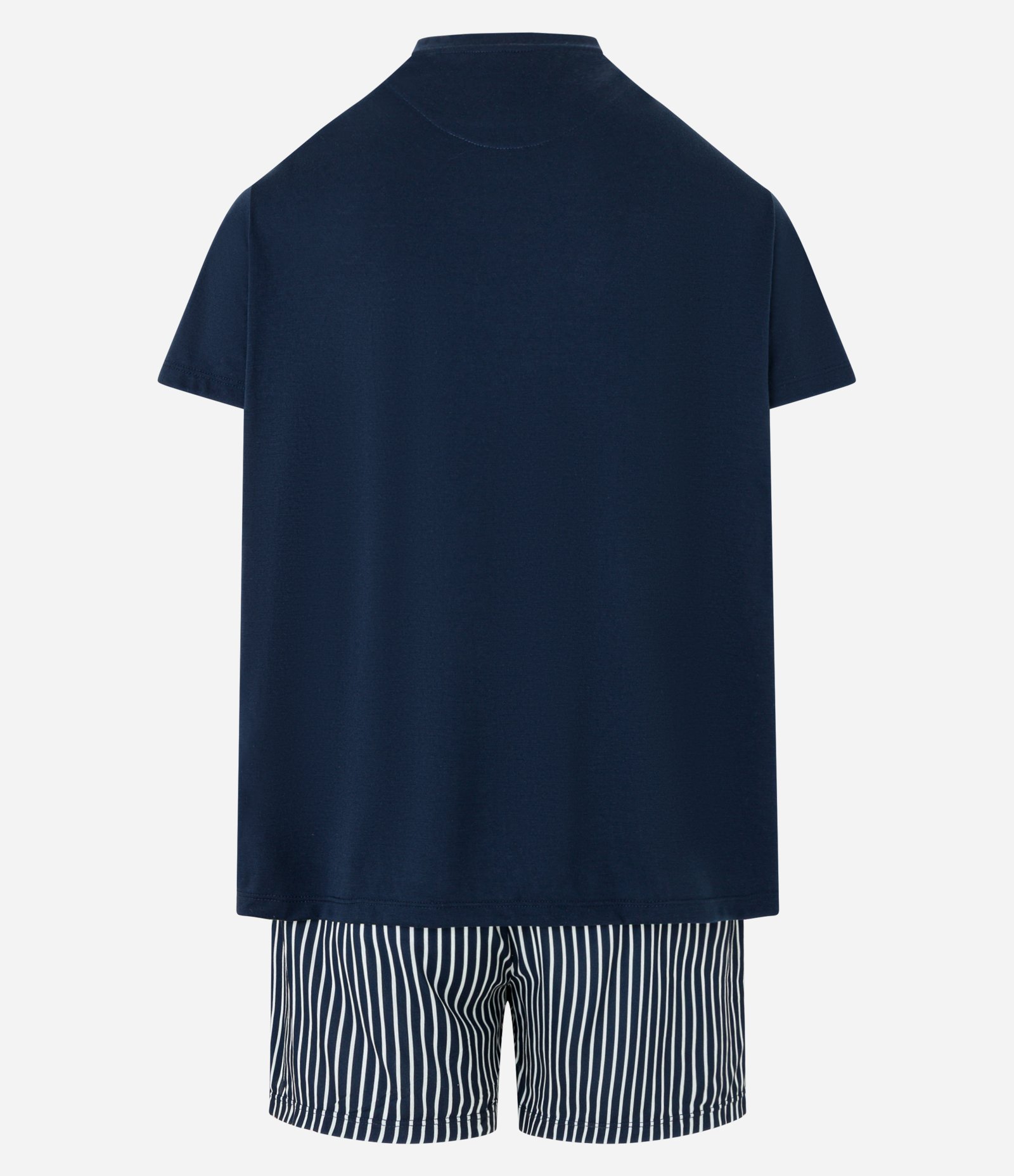 Pijama Curto em Poliviscose com Listras 6