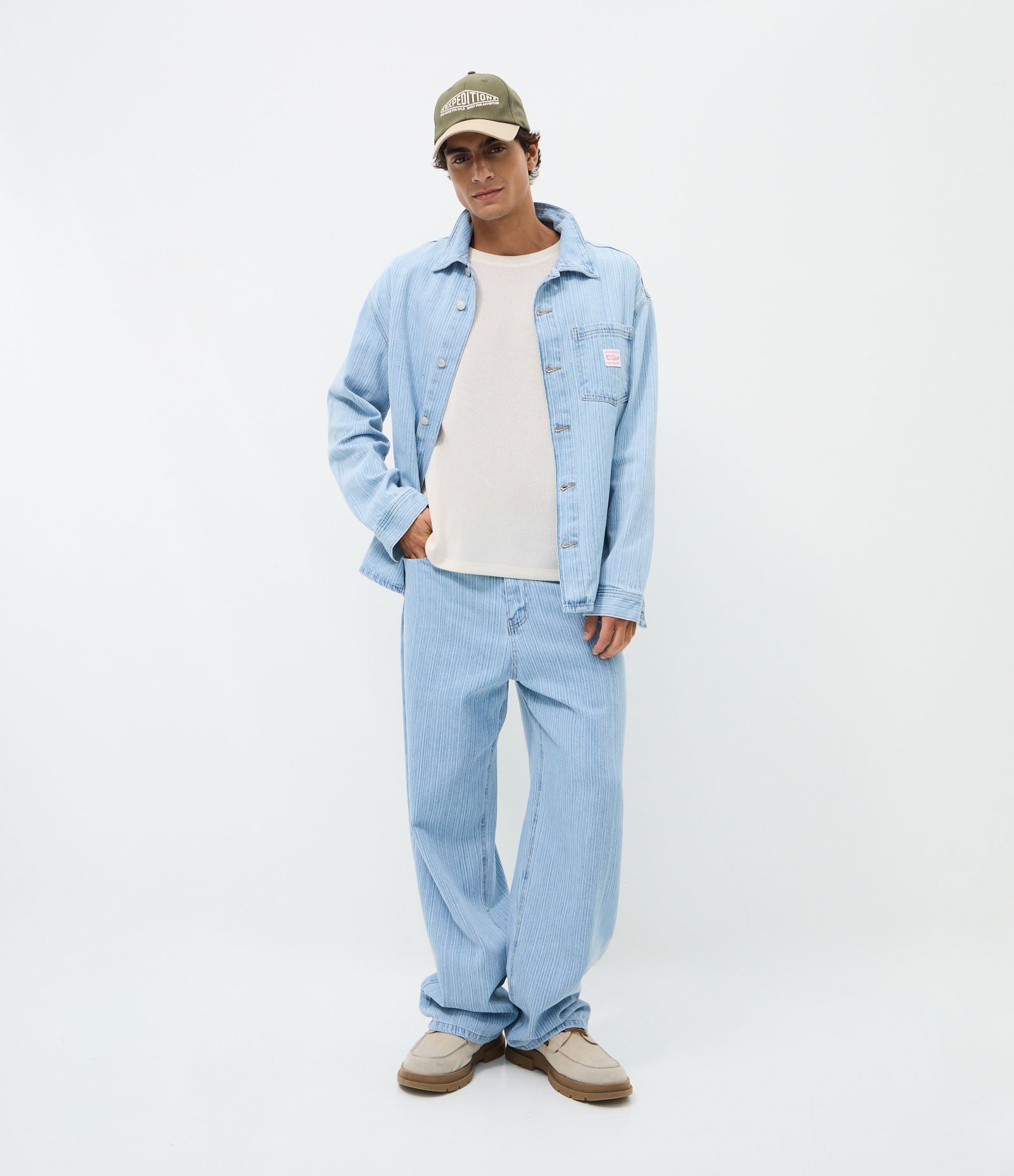 Regata Boxy Lisa com Efeito Tricô Branco 3