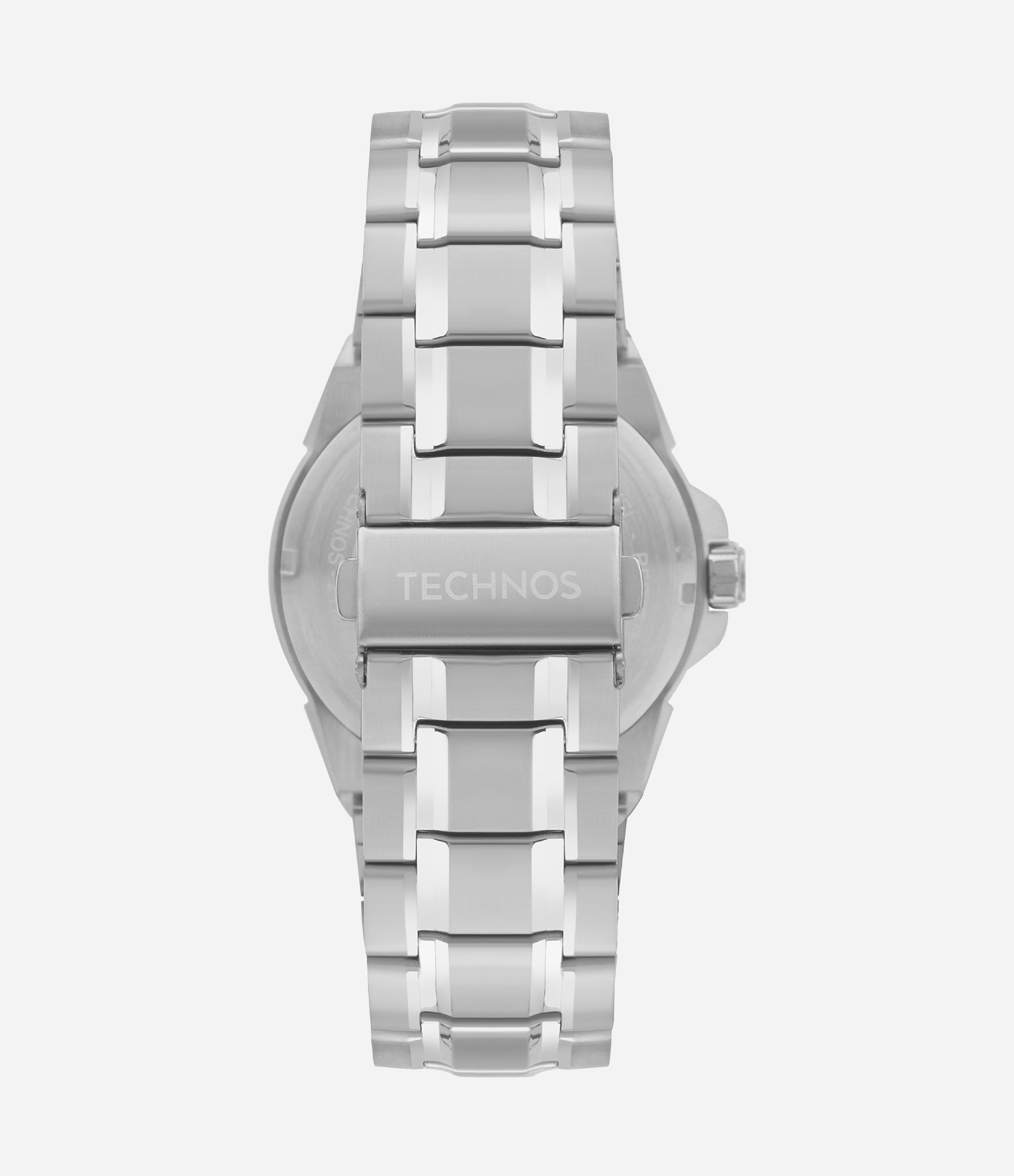 Relógio Analógico Masculino Technos Prata 3