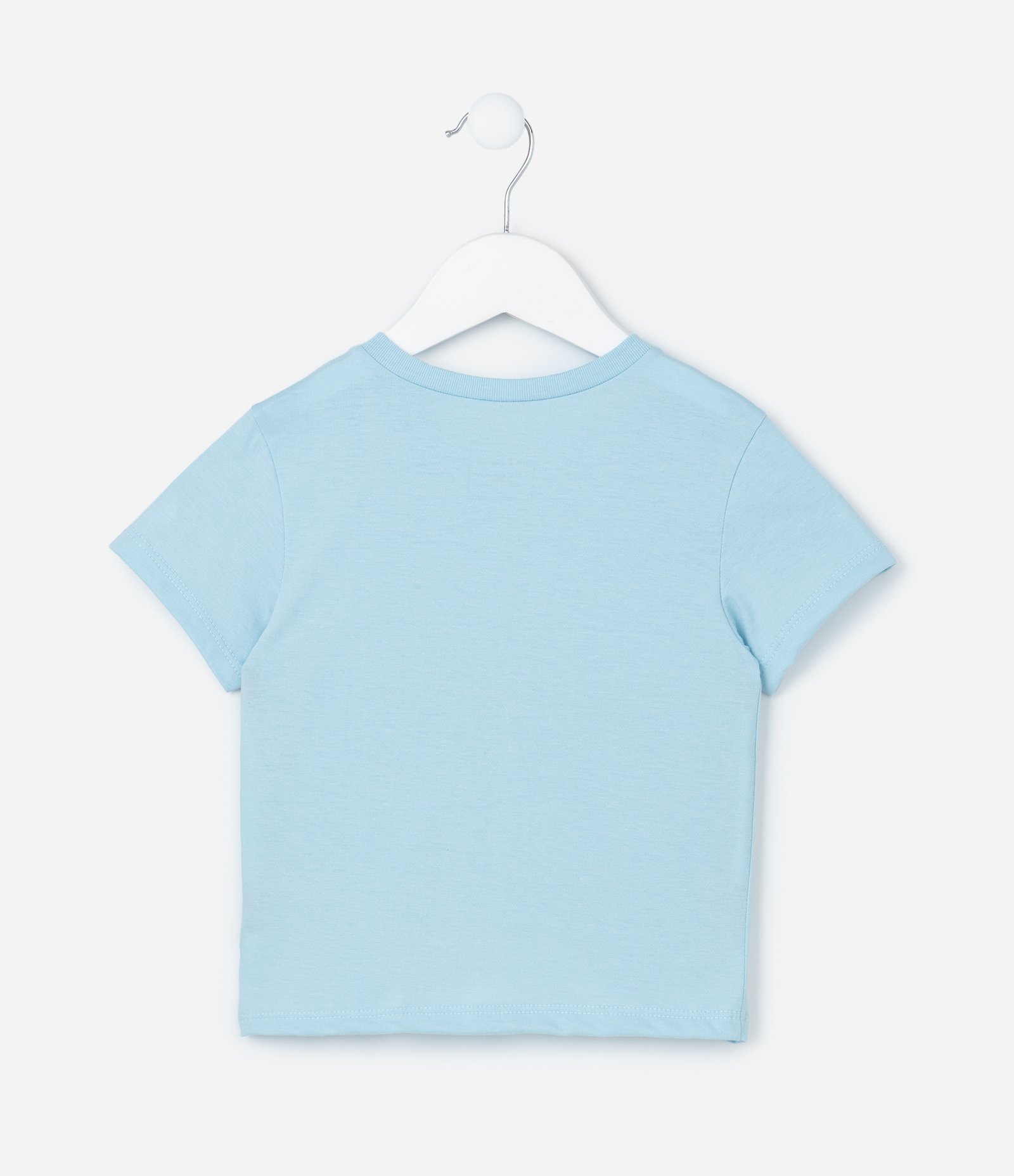 Blusa Infantil com Estampa de Margaridas - Tam 1 a 6 Anos Azul 3