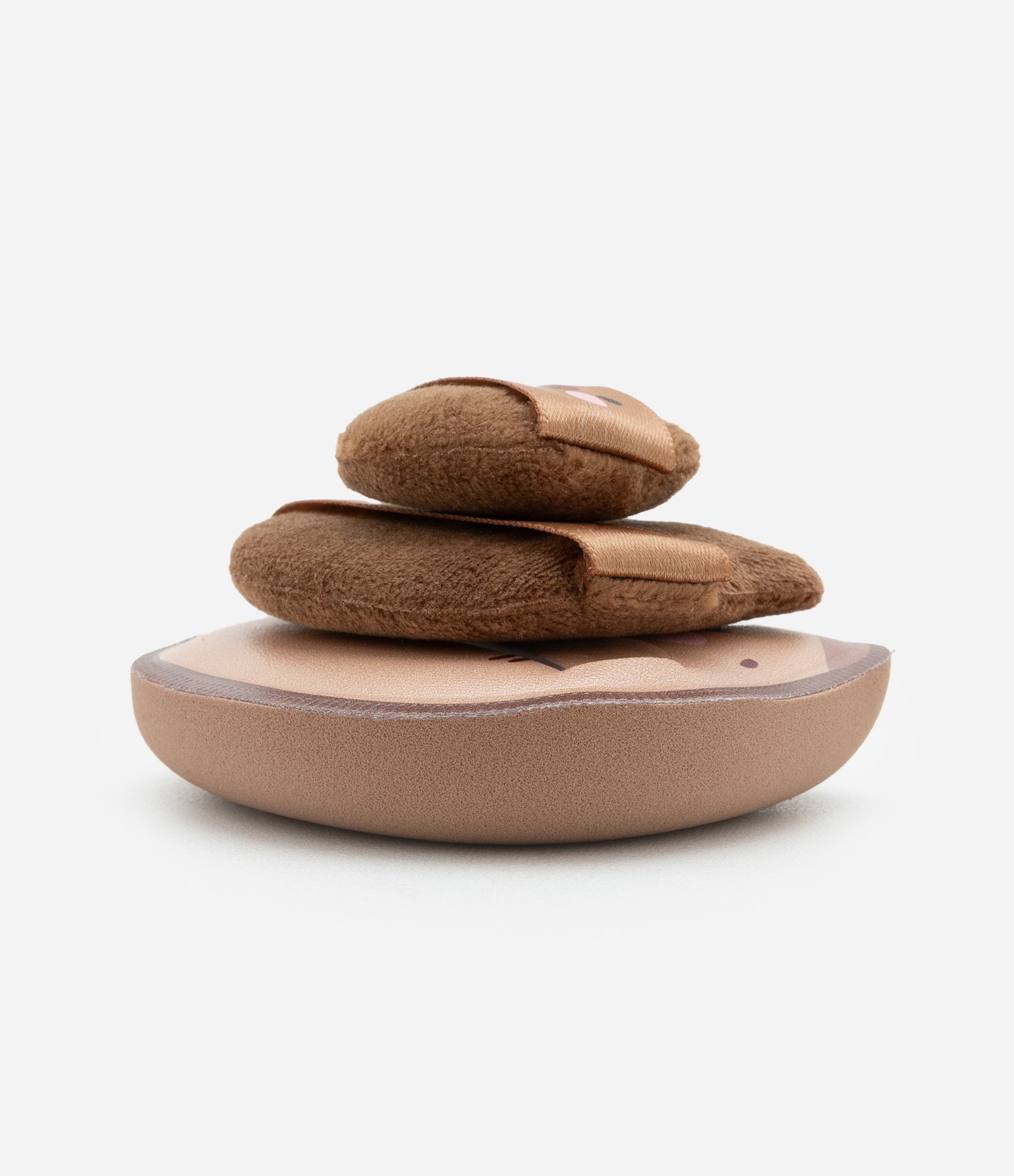 Trio de Esponjas de Maquiagem CAPY Alchemia Marrom 4