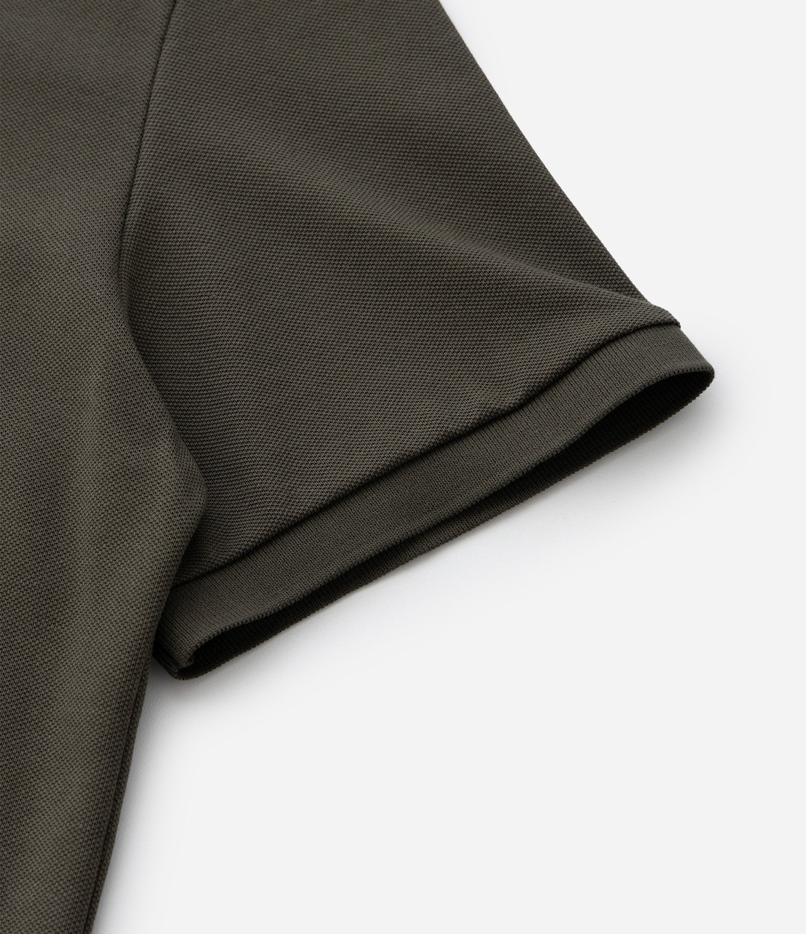 Camisa Polo Comfort em Algodão Peruano Verde 8