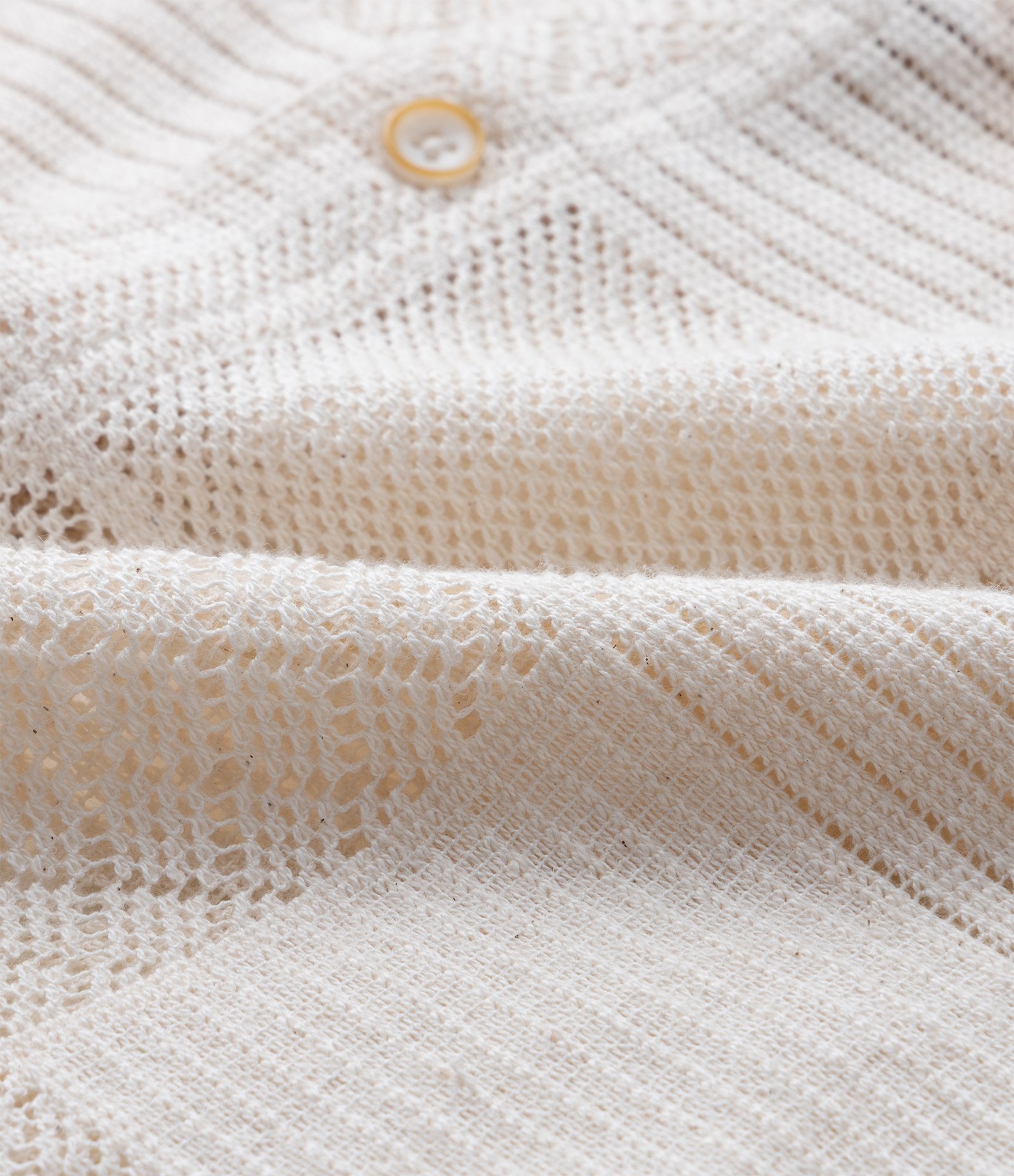 Camisa Comfort em Algodão com Textura Patchwork Quadriculada Bege 11