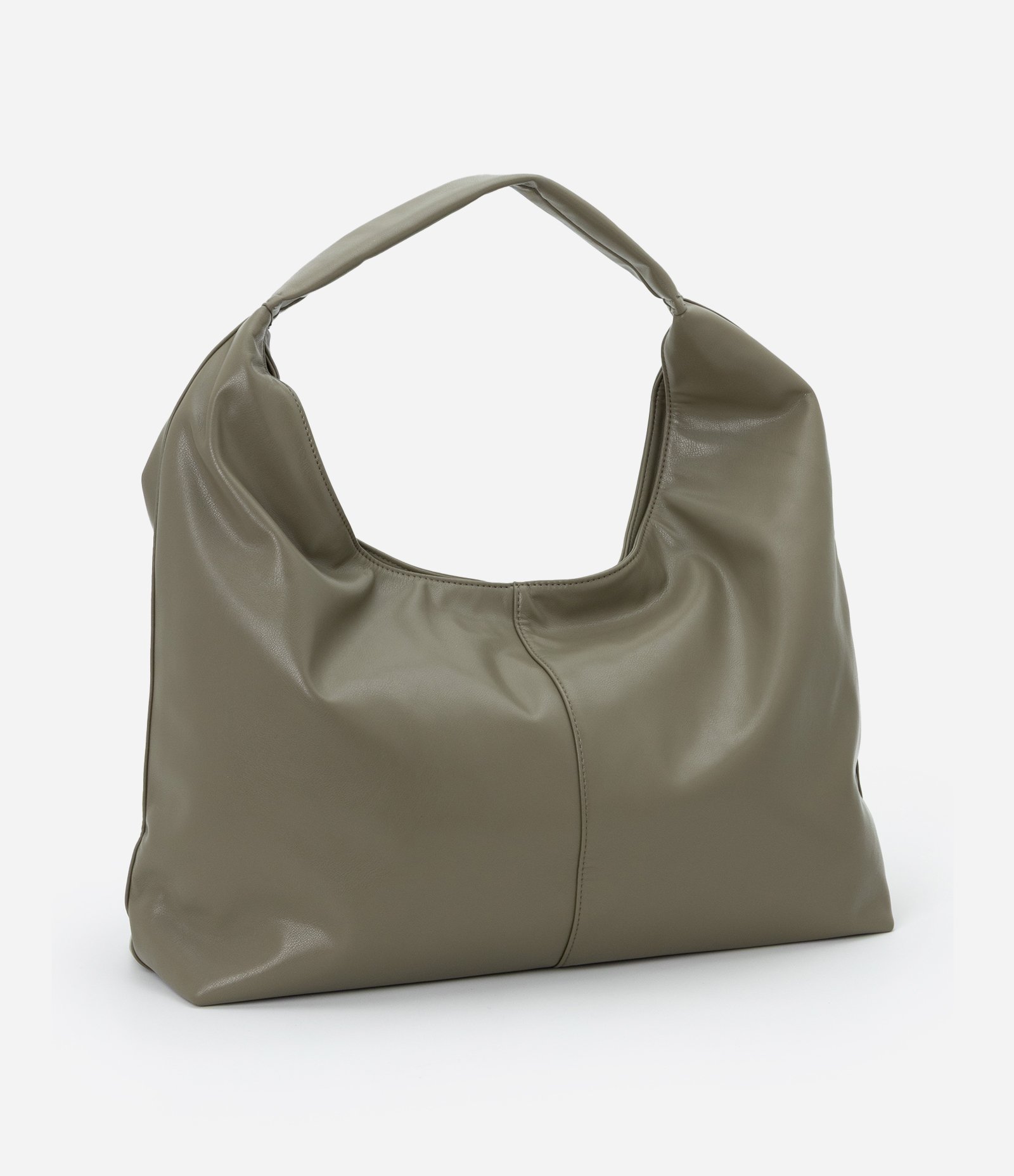 Bolsa Hobo Grande em Pu Verde 2