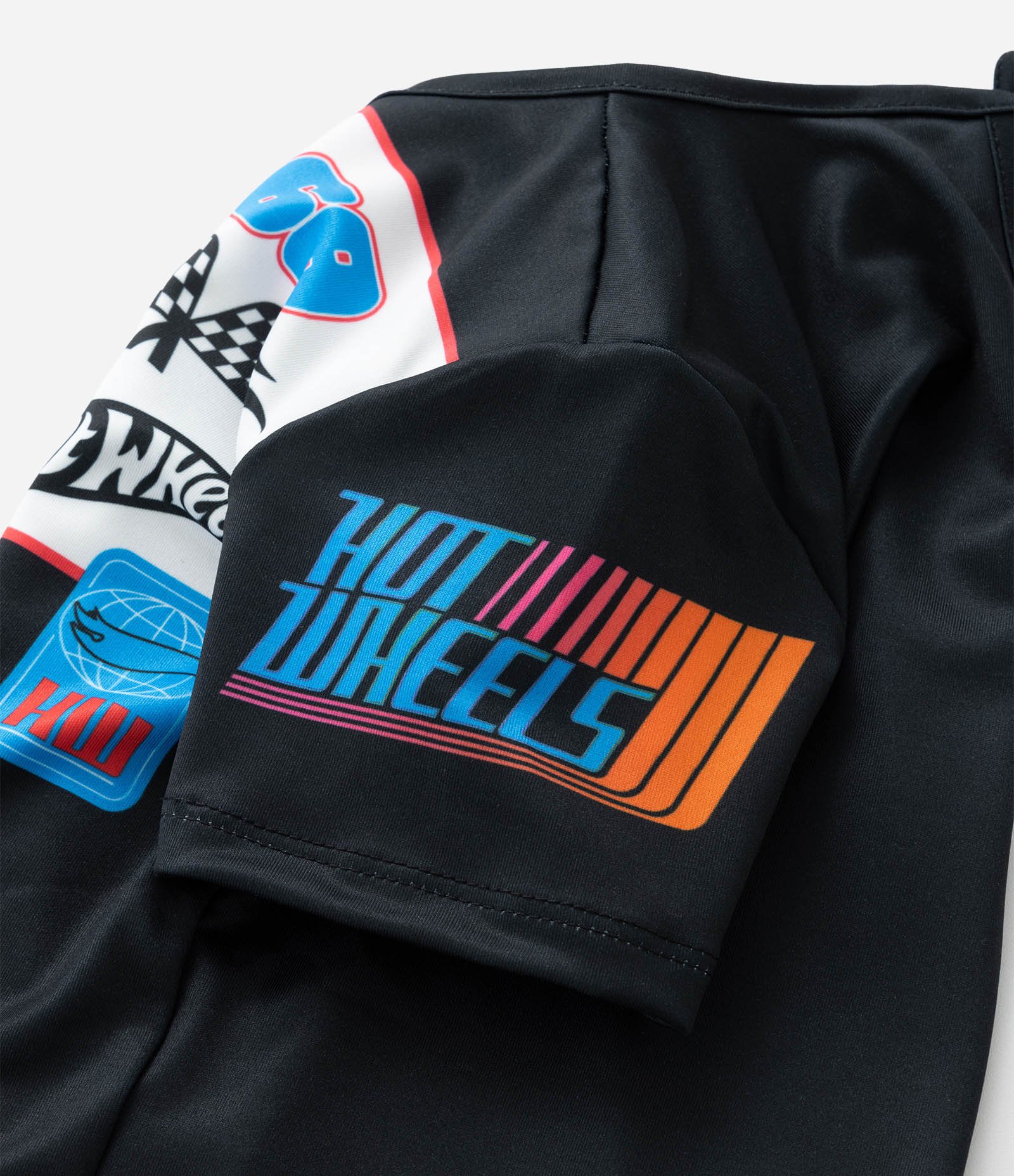 Macacão Infantil com Luva e Estampa Hot Wheels - Tam 3 a 8 Anos Preto 6