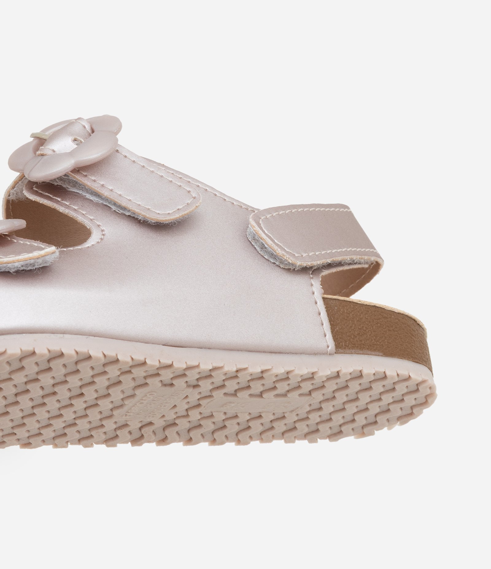 Sandália em PU Infantil com Fivela Florzinha - Tam 20 a 27 Rosa 5