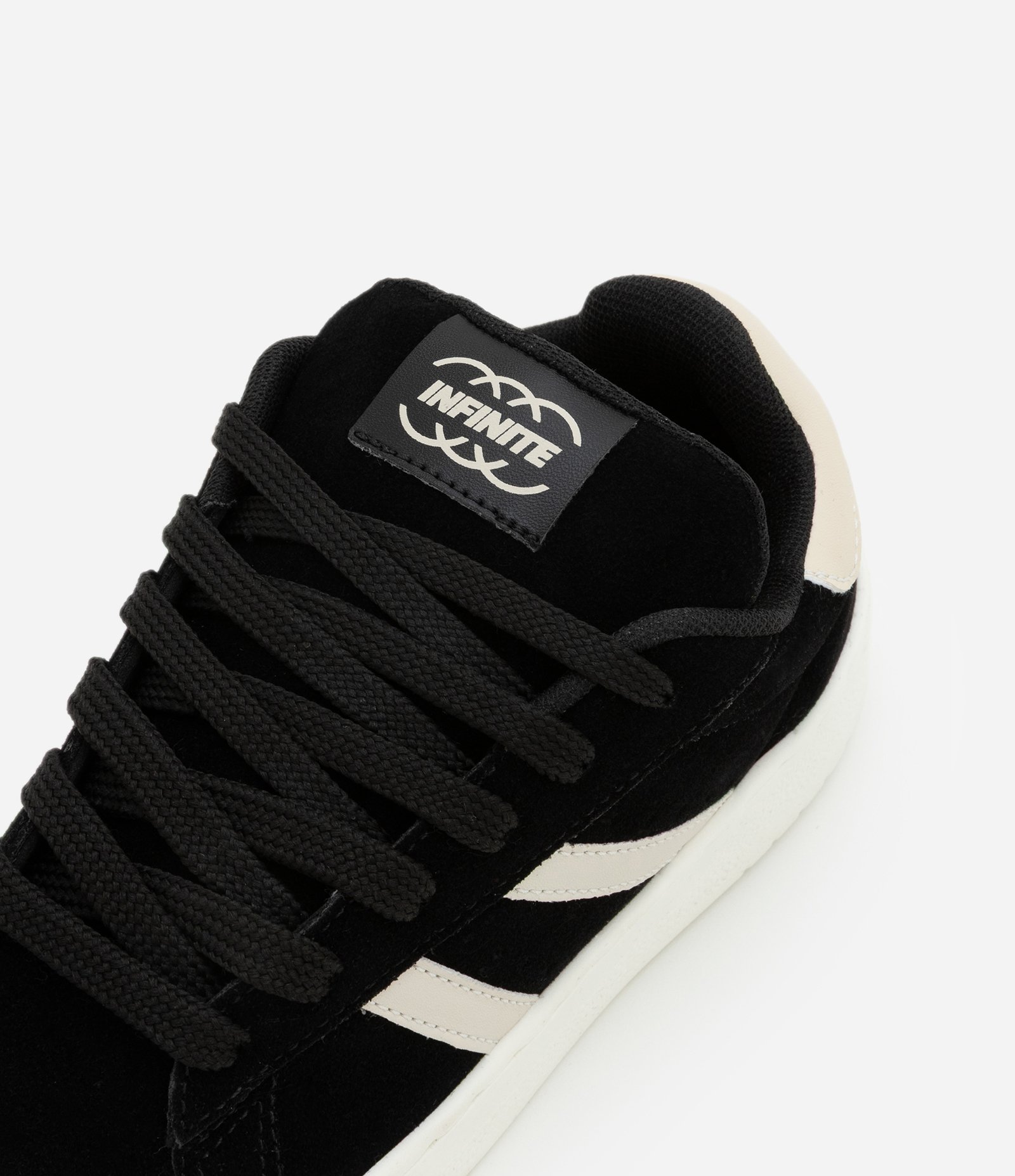 Tênis Skater Infantil com Listras Contrastantes - Tam 29 a 34 Preto 3