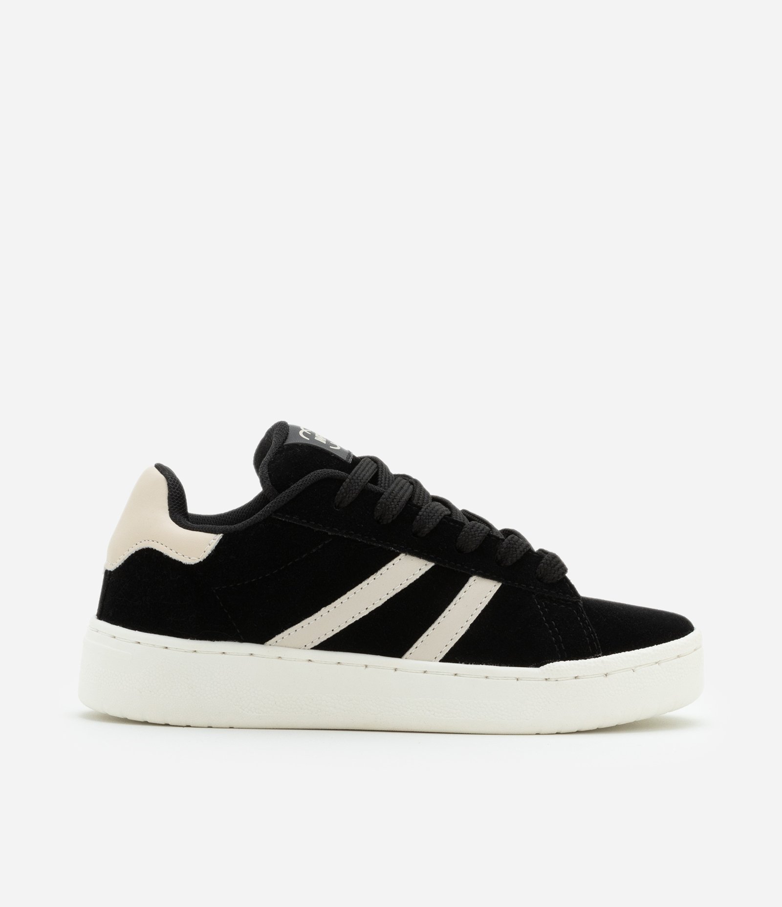 Tênis Skater Infantil com Listras Contrastantes - Tam 29 a 34 Preto 5