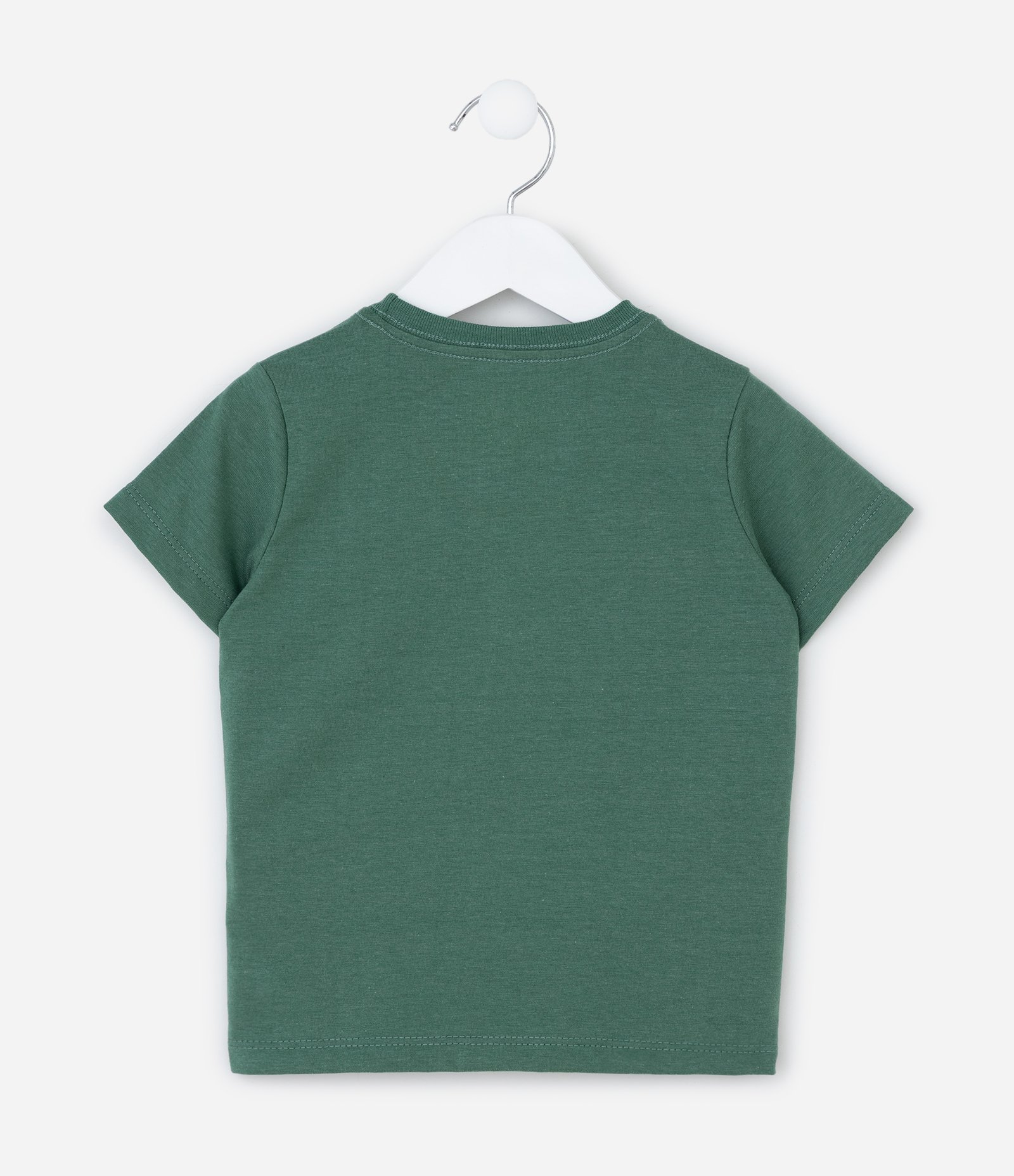 Camiseta Infantil com Lettering Best Day Ever - Tam 1 a 6 Anos Verde 2