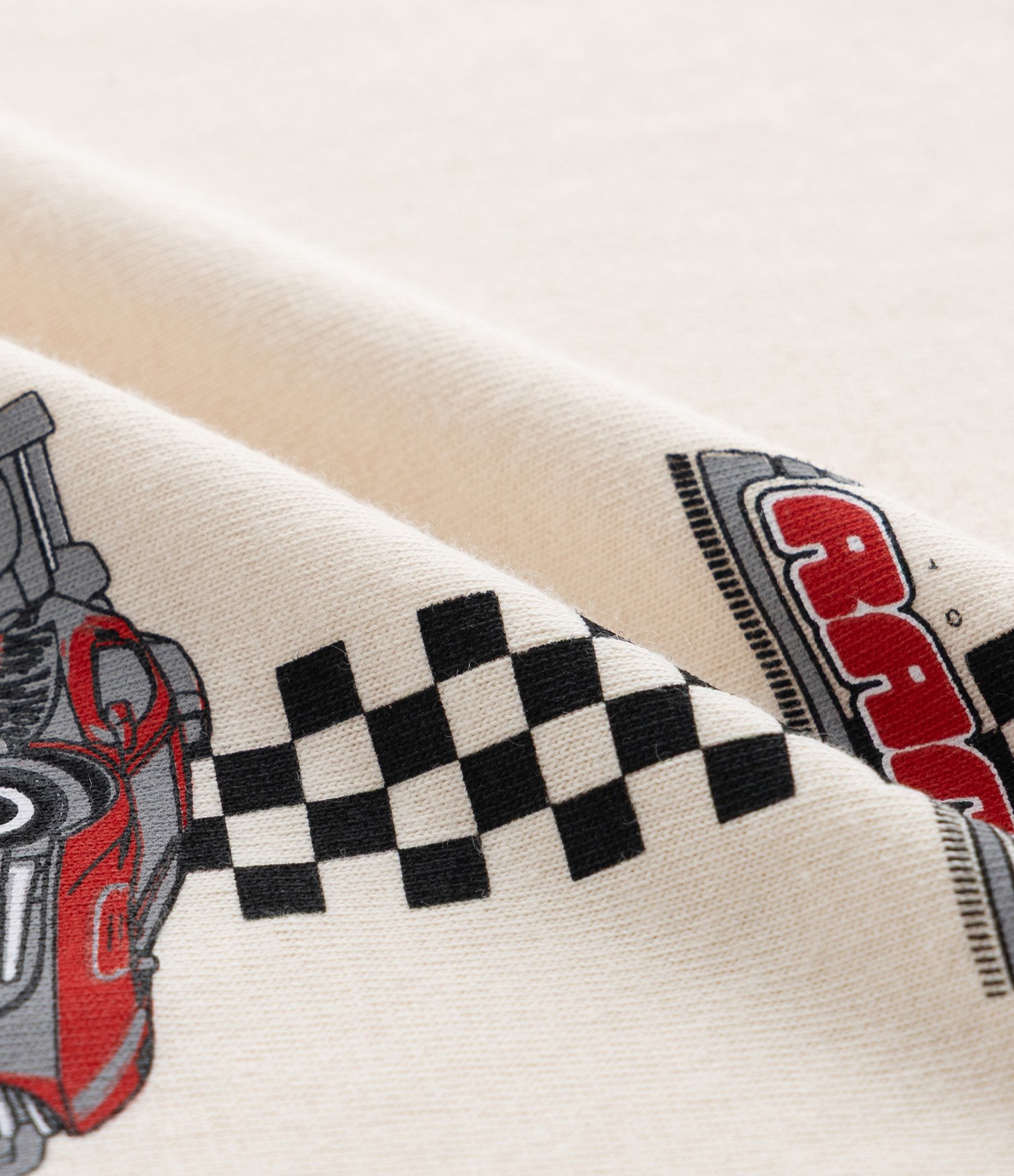 Camiseta Infantil com Luvinhas e Estampa Hot Wheels - Tam 3 a 10 Anos Bege 4