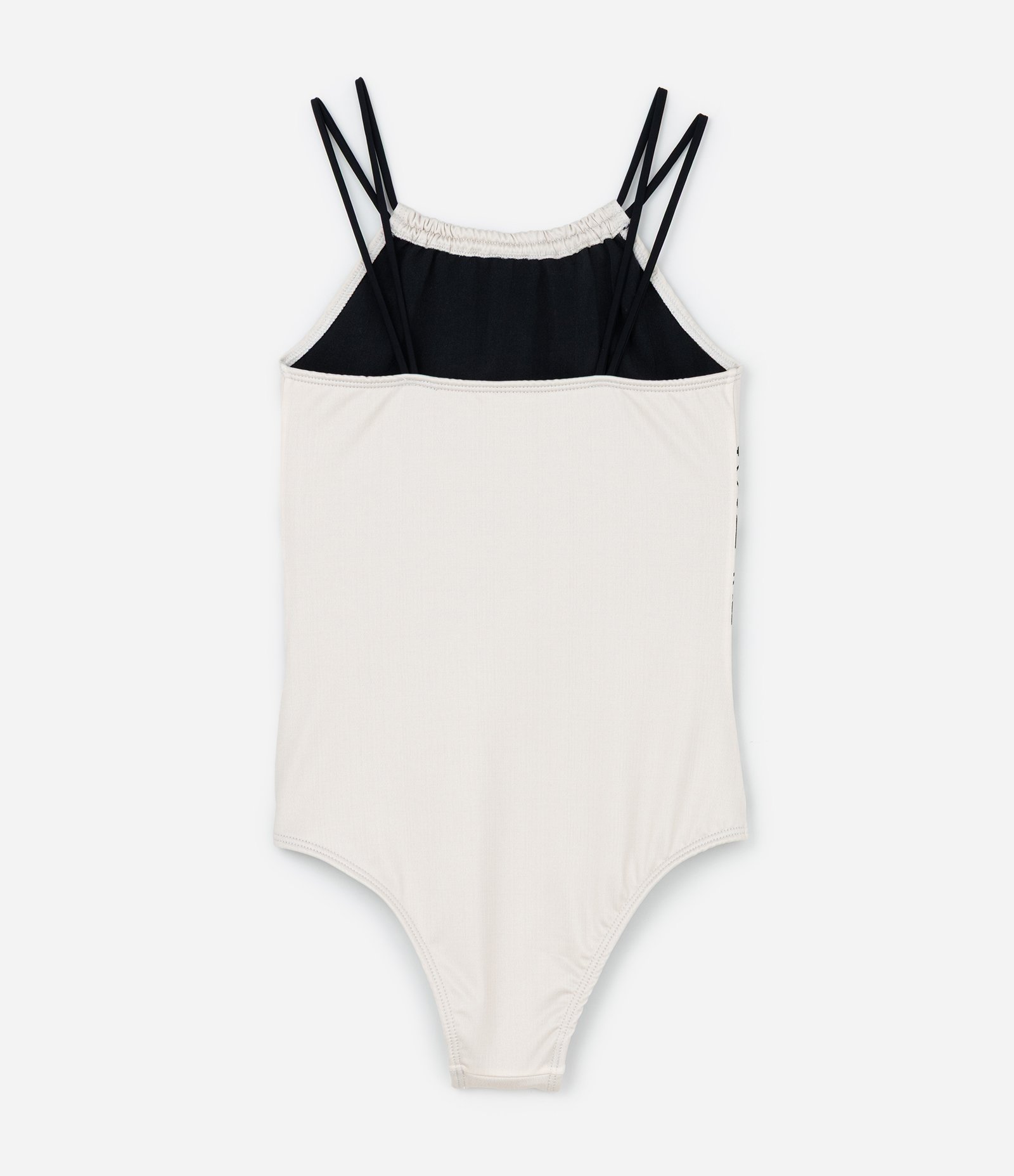 Maiô Infantil com Alças Duplas e Estampa Coqueiro - Tam 5 a 14 Anos Off White 2