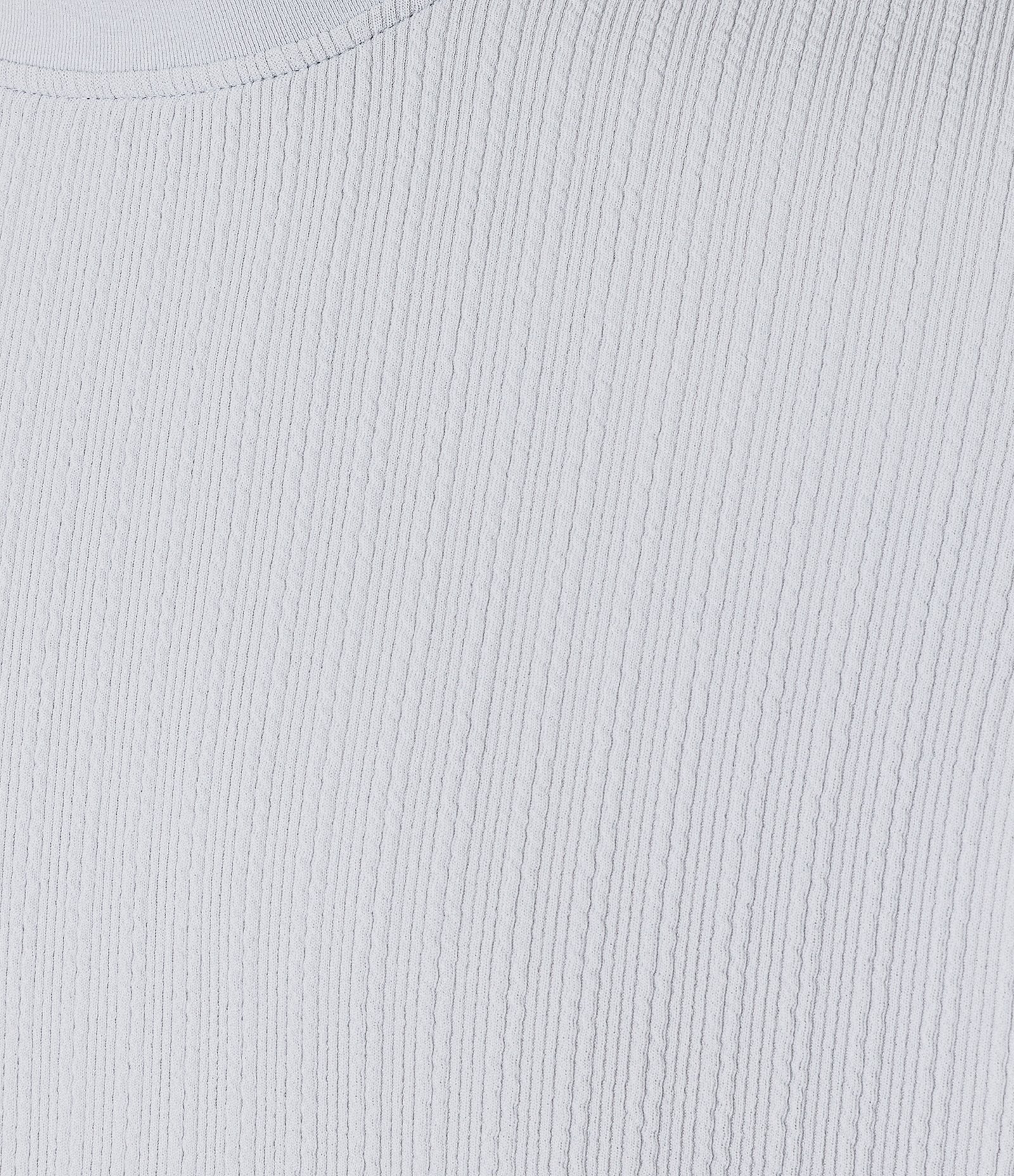 Camiseta Slim com Textura Vertical Cinza 6