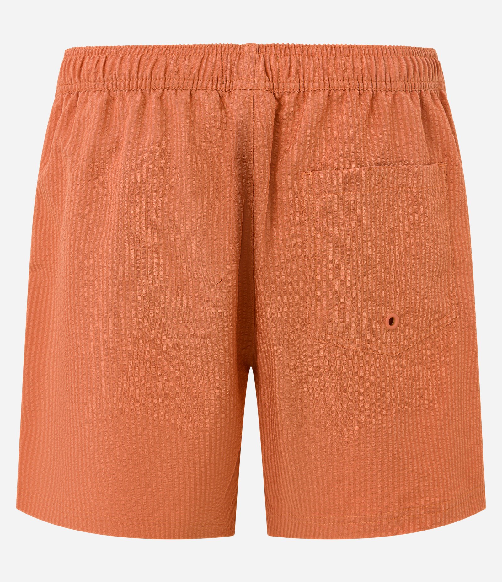 Bermuda de Praia em Anarruga com Textura Laranja 7