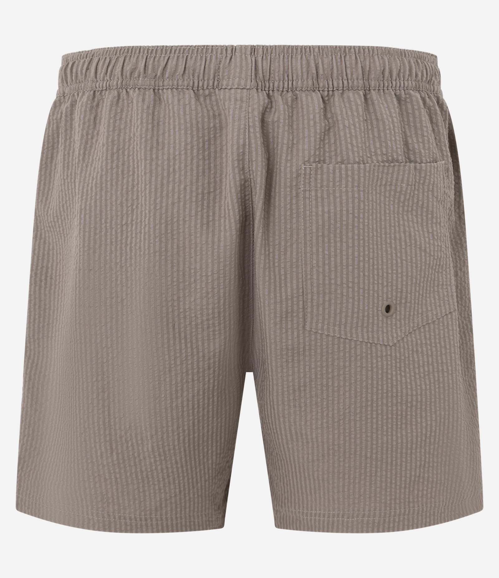 Bermuda de Praia em Anarruga com Textura Marrom 6