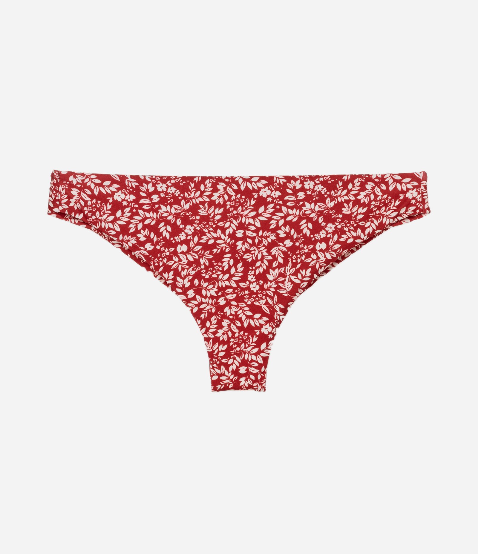 Biquíni Calcinha Fio Duplo em Microfibra Floral Liberty Curve & Plus Size Vermelho 5