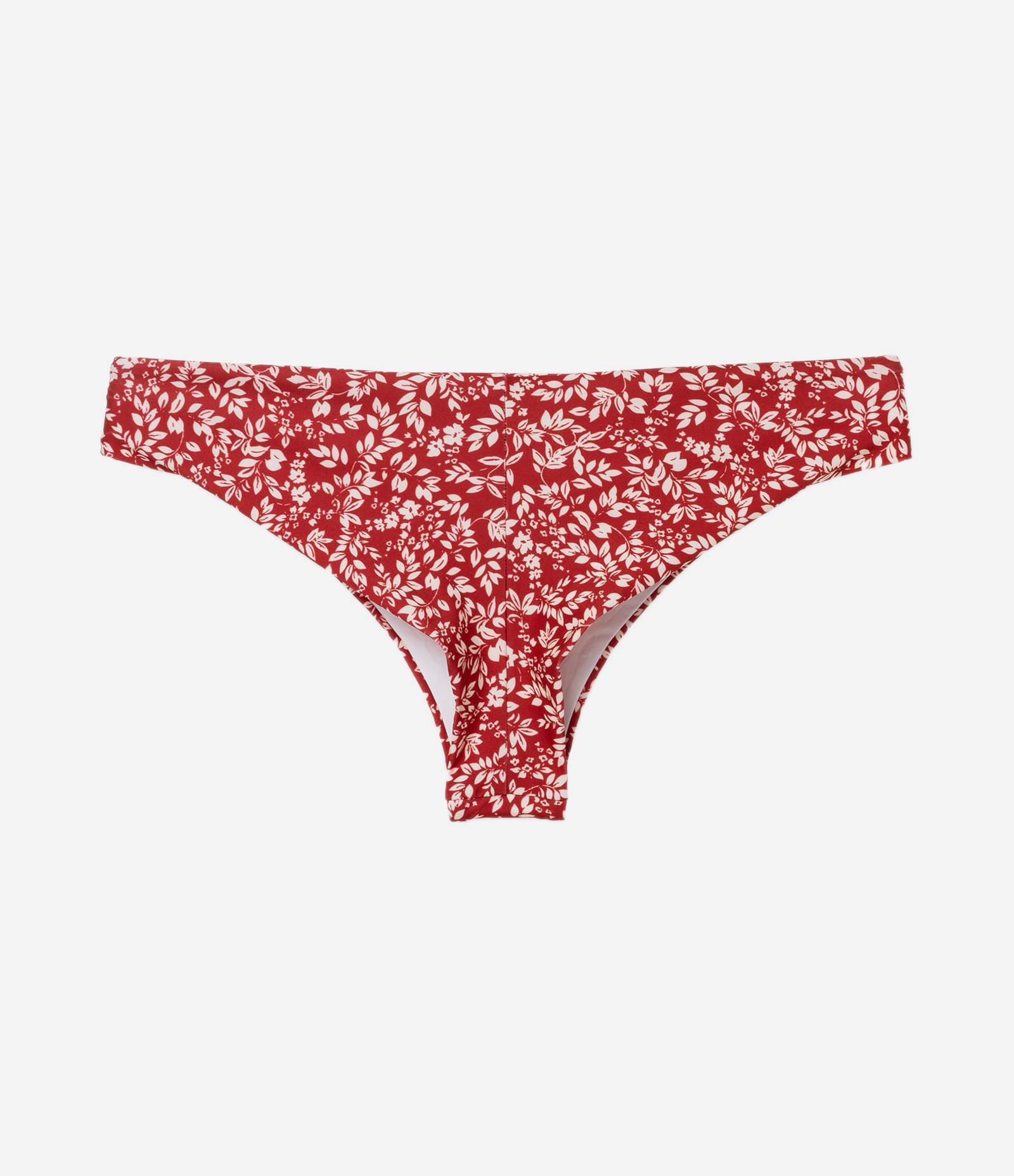 Biquíni Calcinha Fio Duplo em Microfibra Floral Liberty Curve & Plus Size Vermelho 6