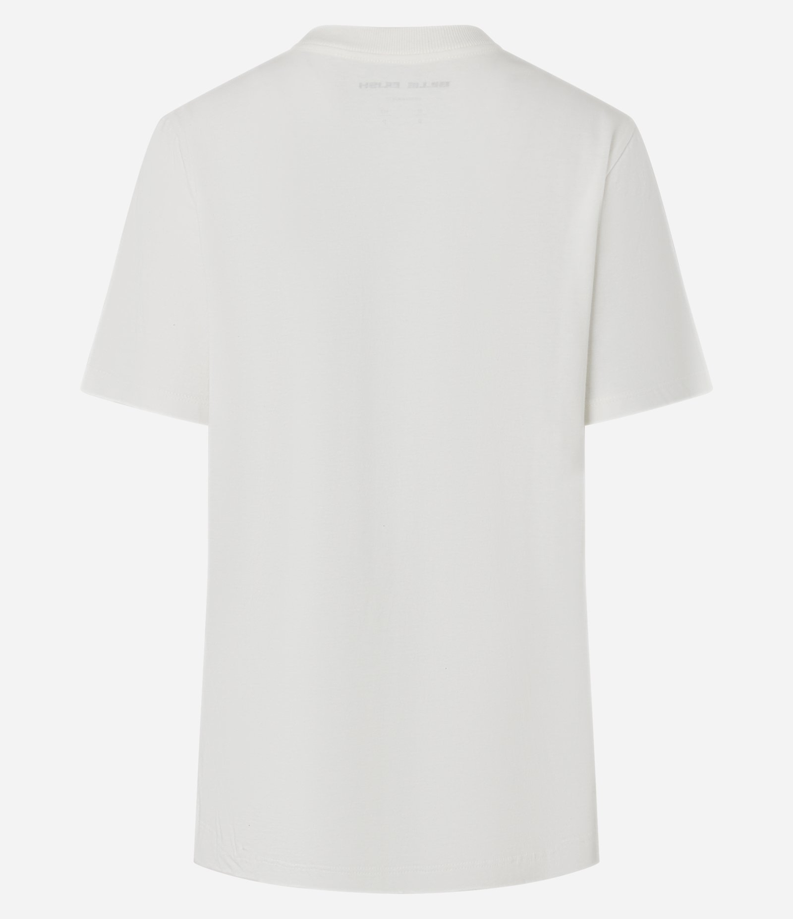 Camiseta Alongada em Algodão com Estampa Billie Eilish Branco 6