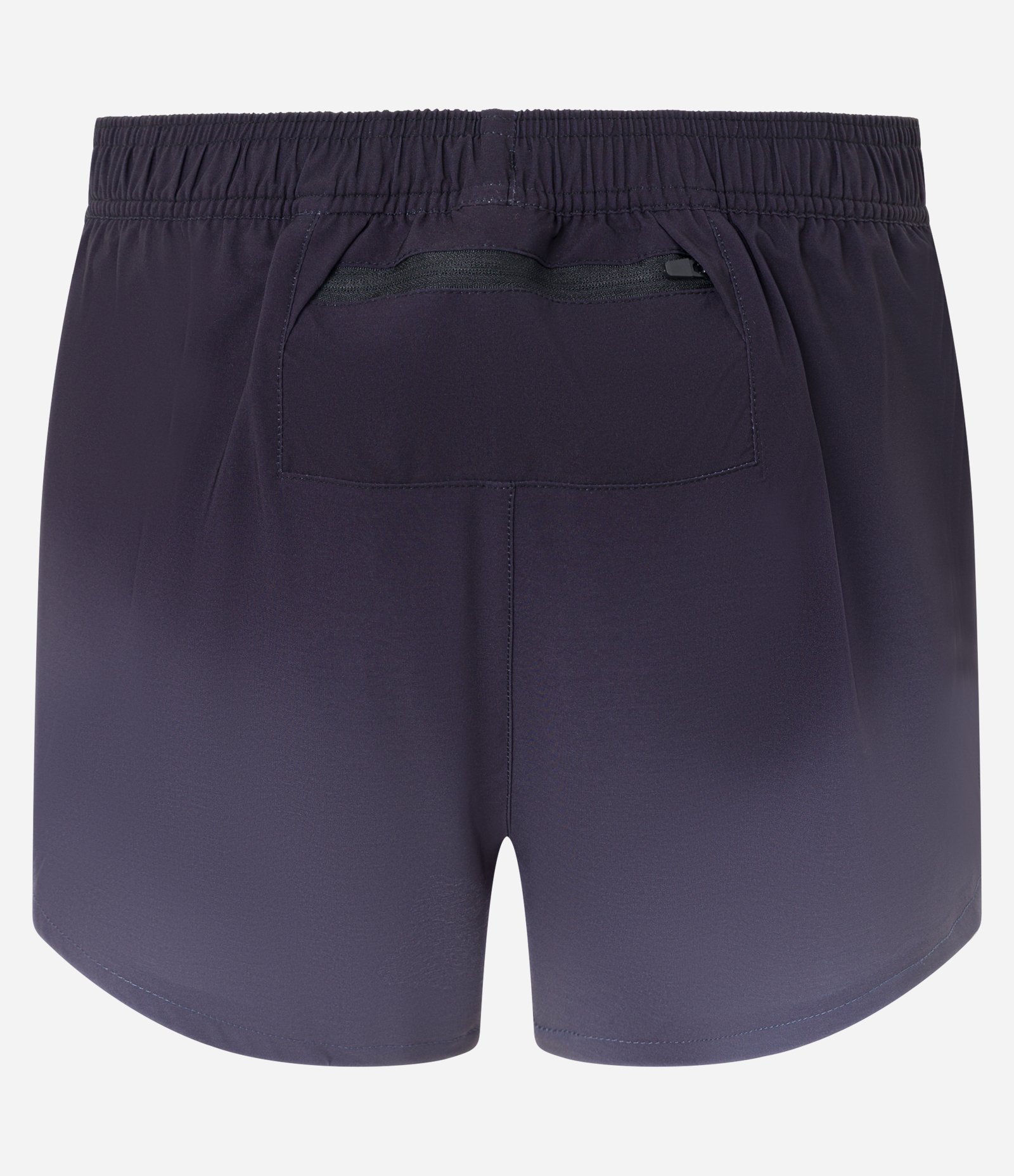 Bermuda Esportiva Running com Bolso Funcional e Estampa Degrade Cinza 9