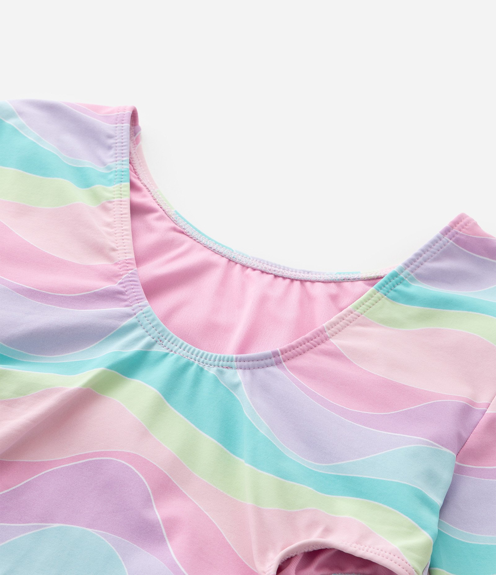 Maiô Infantil com Proteção UV e Estampa Hello Kitty e Amigas - Tam 5 a 14 Anos Rosa/Azul 7