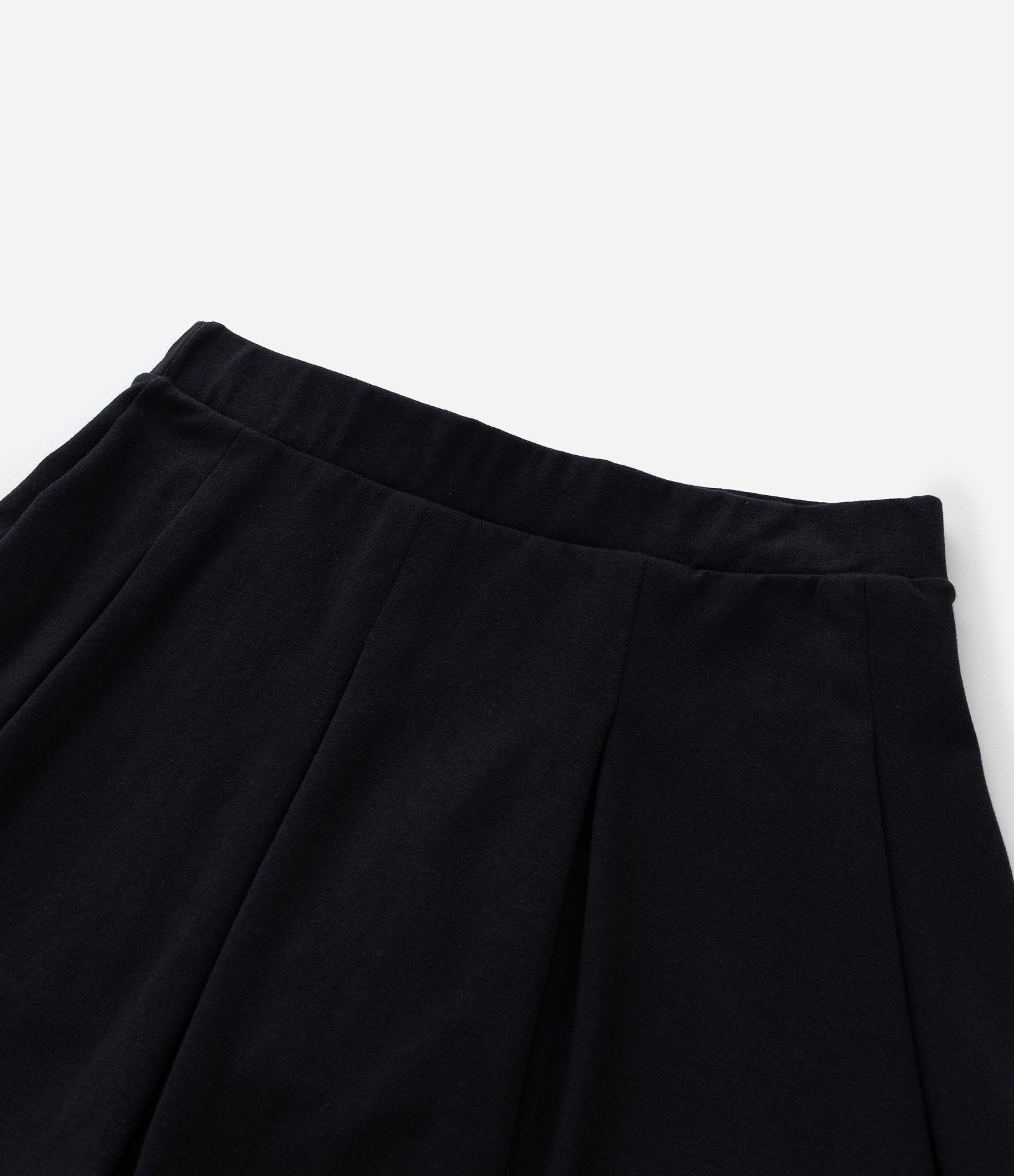 Short Saia Infantil com Preguinhas - Tam 5 a 14 Anos Preto 3