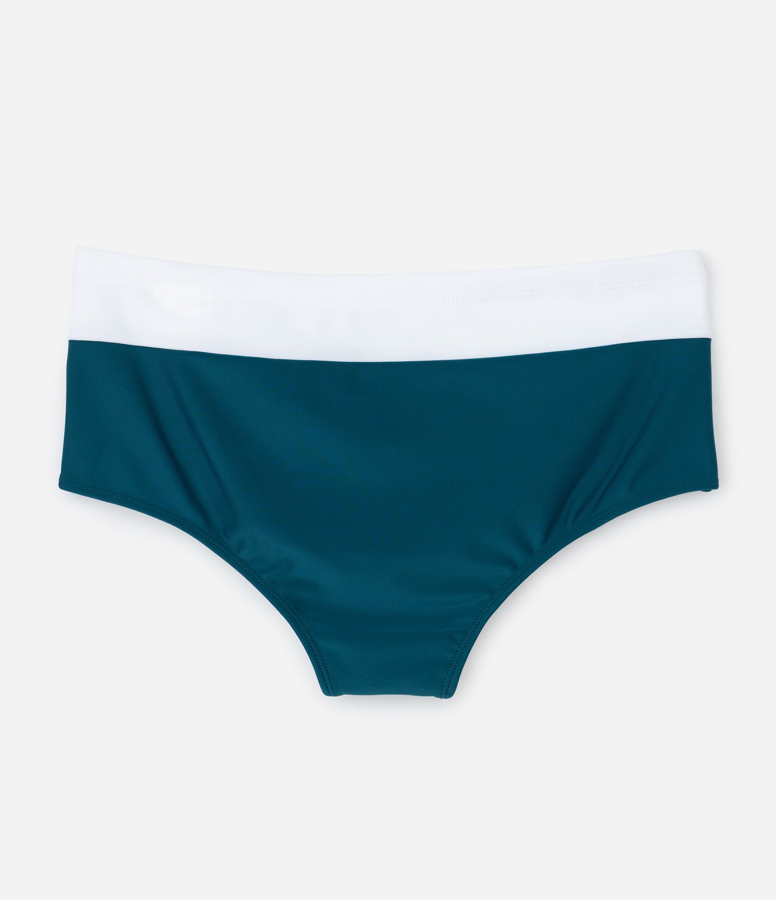 Sunga em Microfibra com Bloco de Cor Verde 4