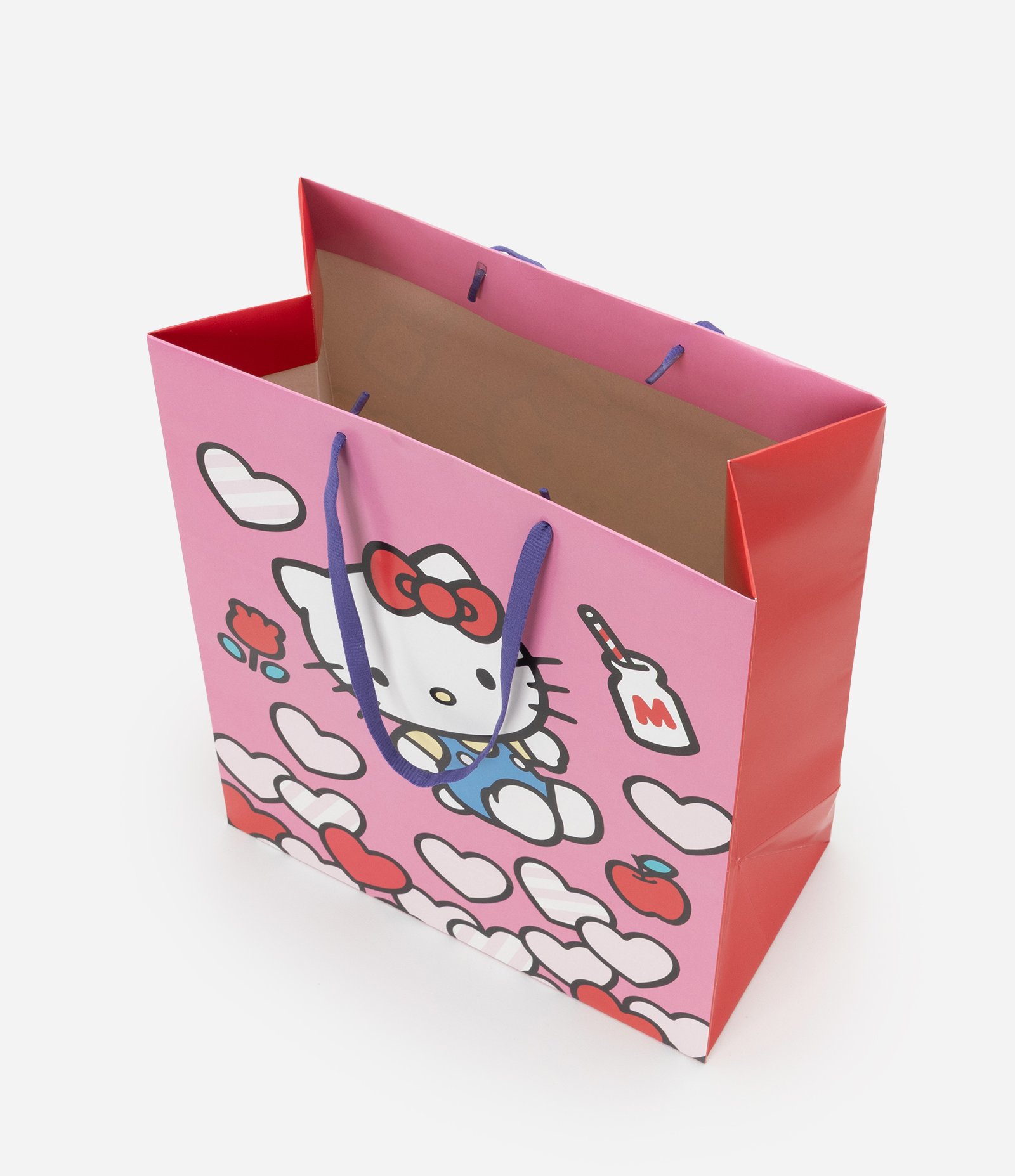 Sacola de Presente Média com Estampa da Hello Kitty Rosa 3