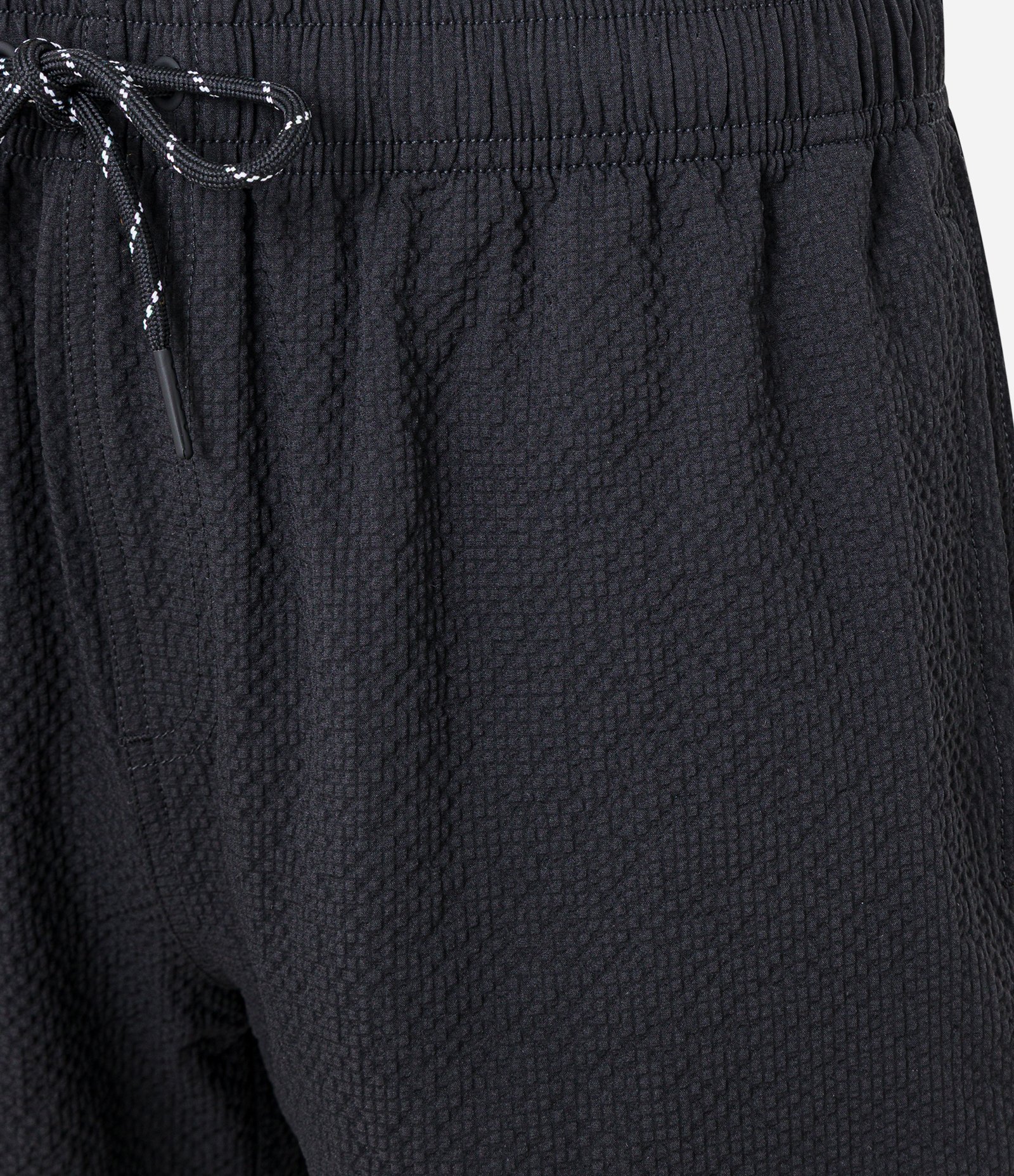 Bermuda de Banho Básica em Microfibra Texturizado Preto 3