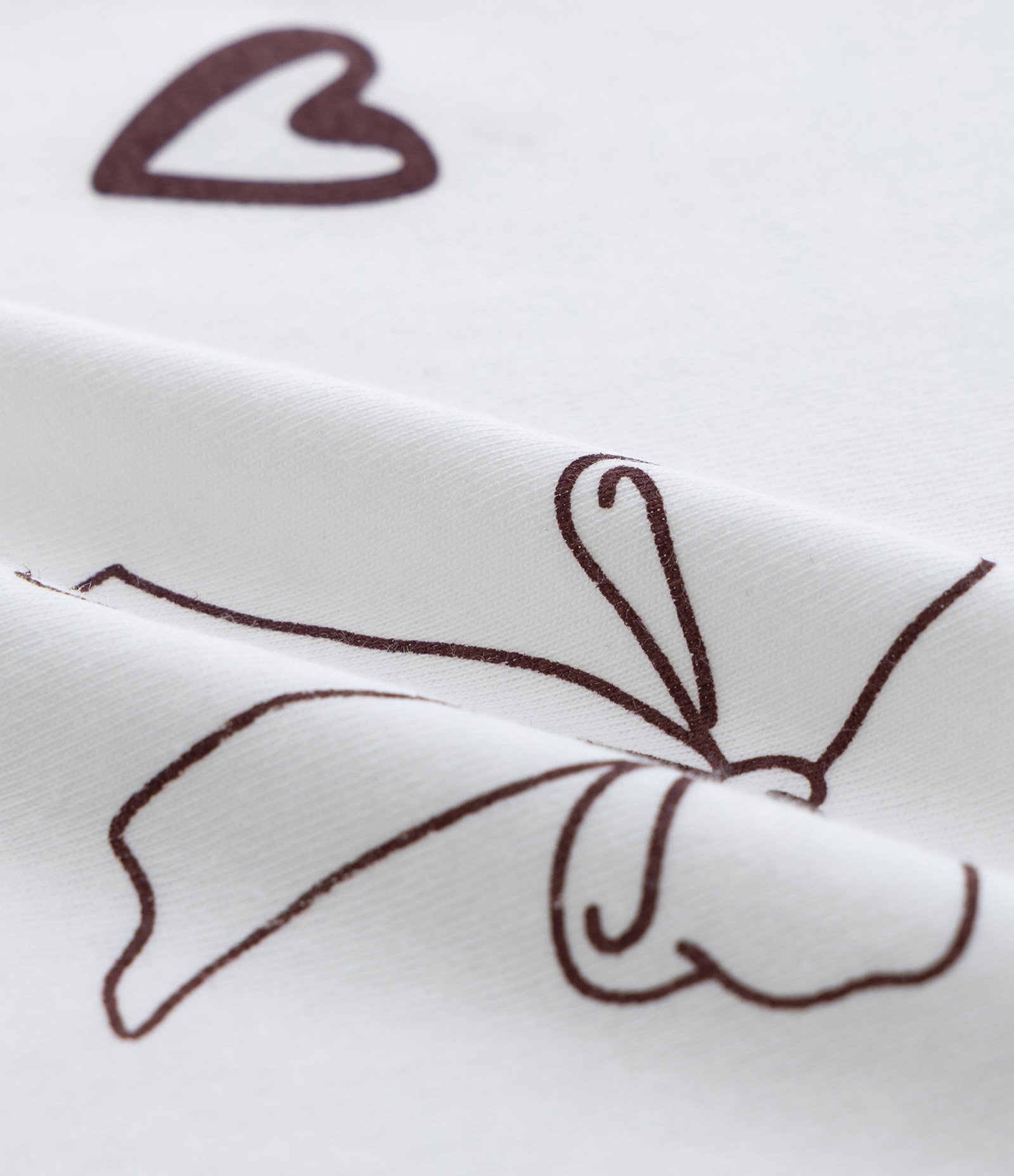 Camiseta Curta Infantil com Estampa Doodles - Tam 5 a 14 Anos Branco 3