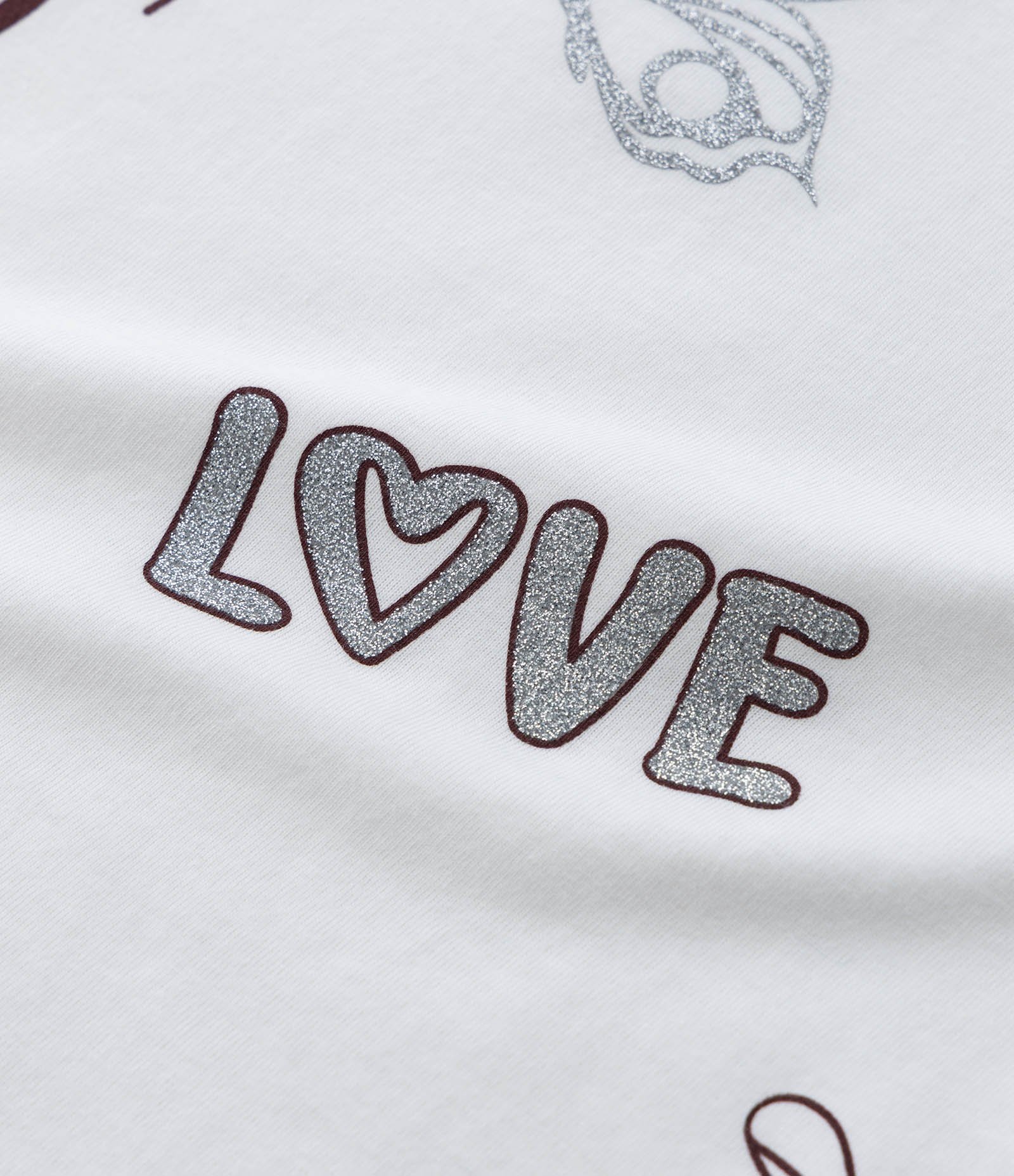 Camiseta Curta Infantil com Estampa Doodles - Tam 5 a 14 Anos Branco 5