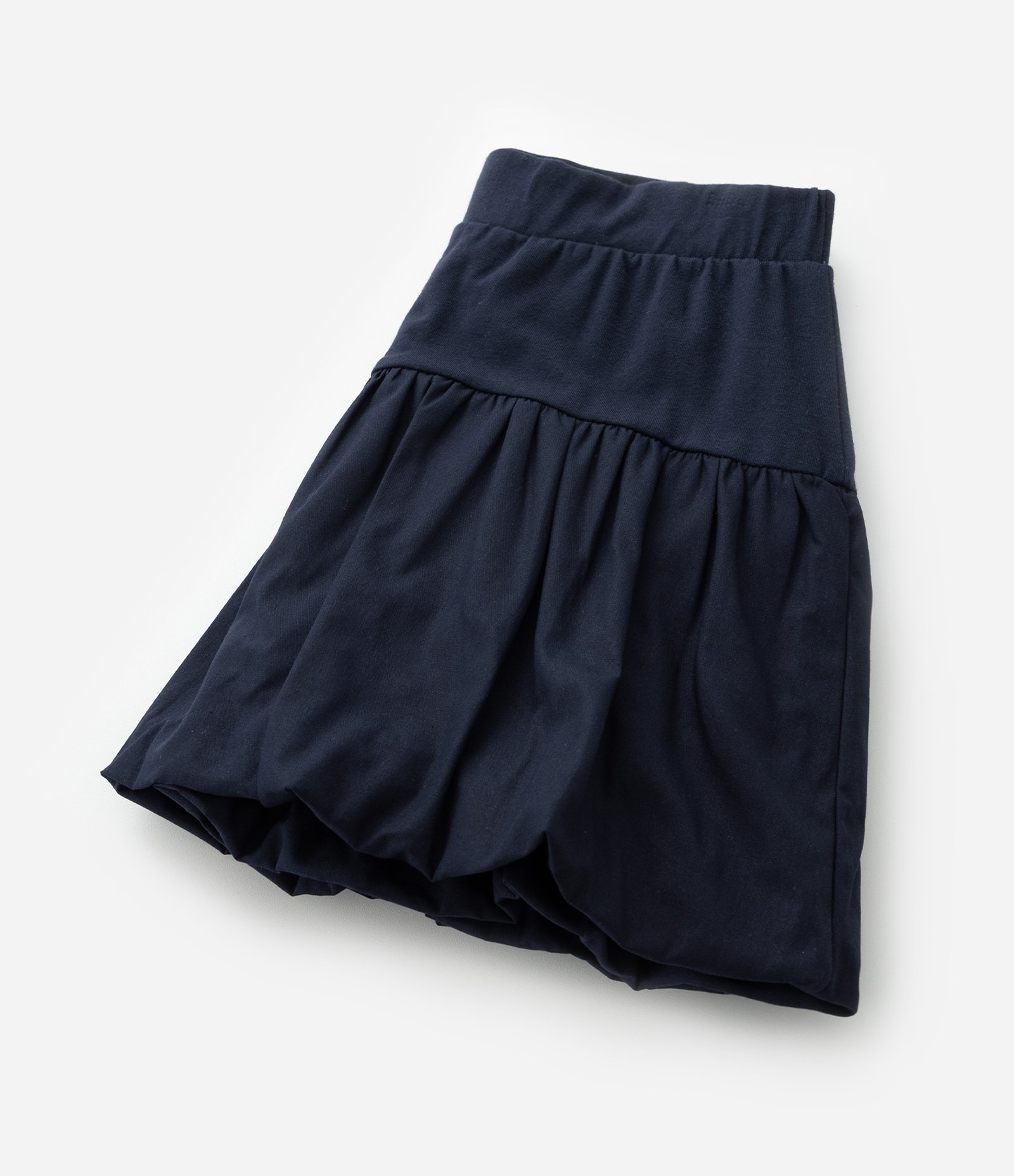 Short Saia Balonê Infantil em Alfaiataria - Tam 5 a 14 Anos Azul Marinho 5