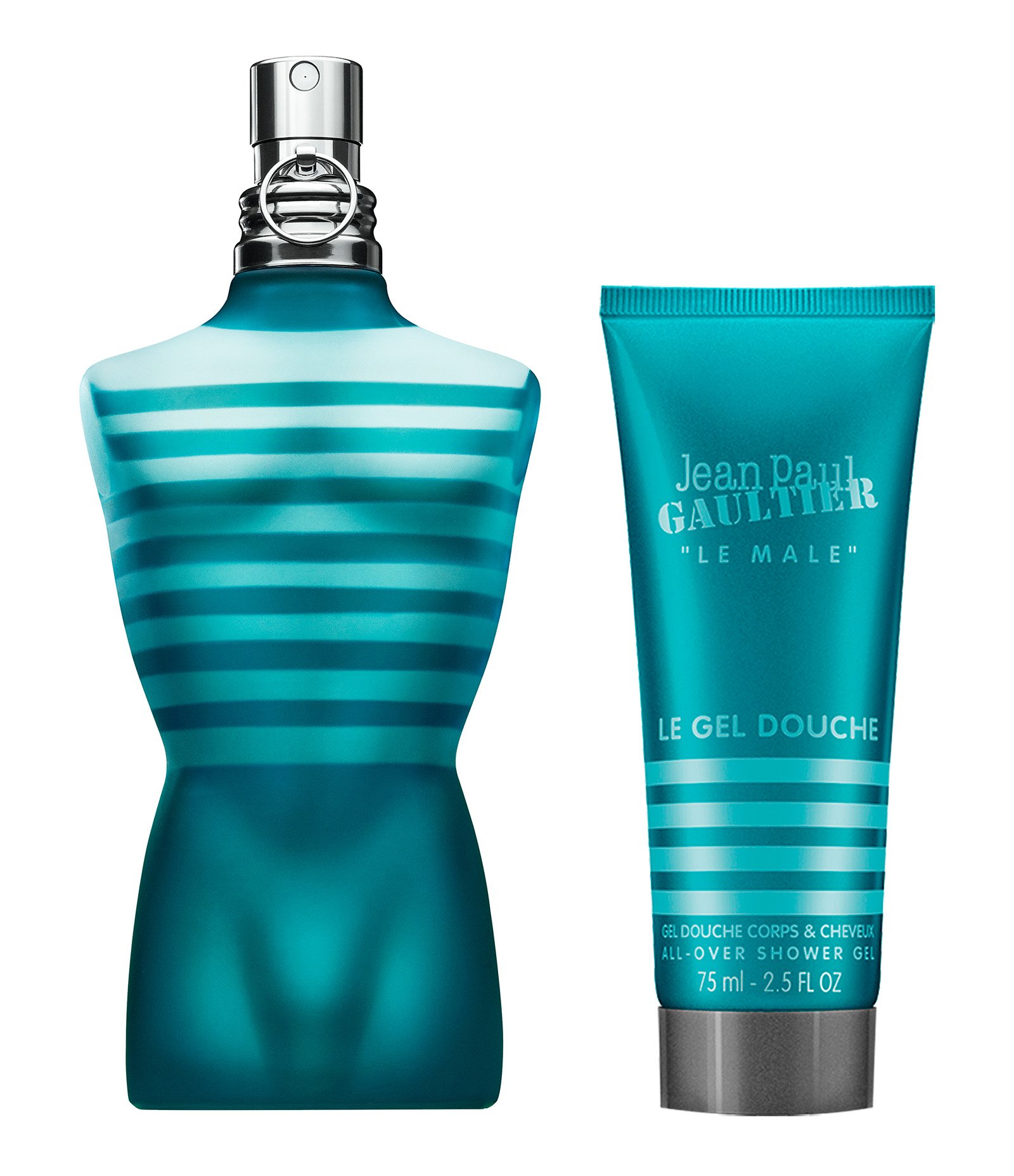 Perfume Coffret Jean Paul Gaultier Le Male Eau de Toilette 125ml + Gel de Banho 75ml KIT 1