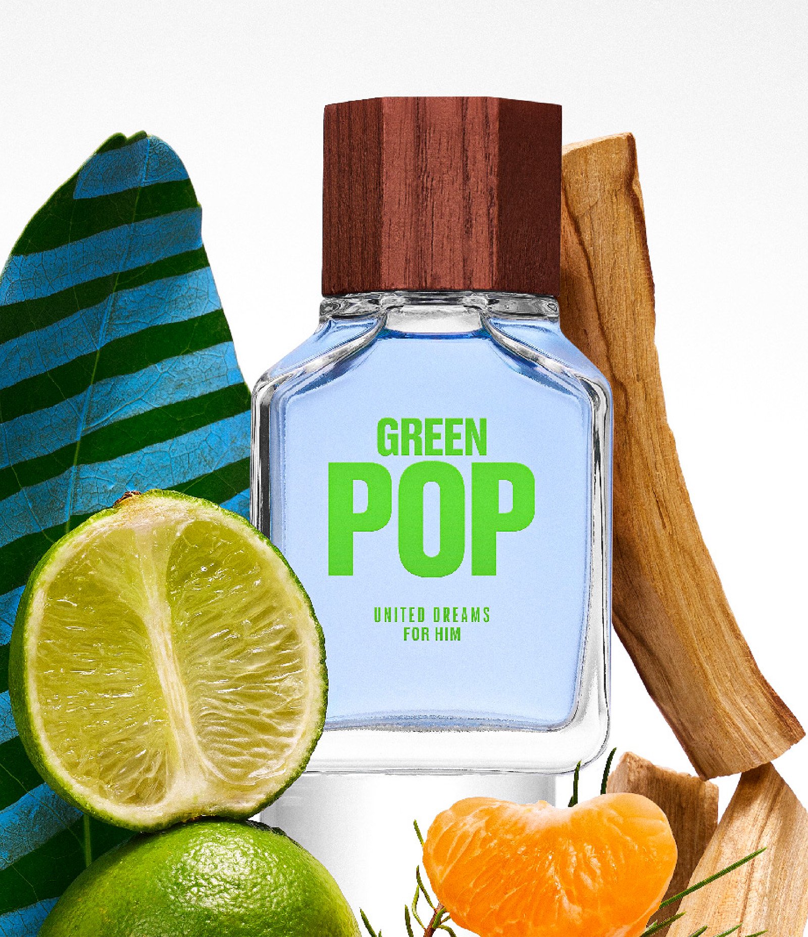 Perfume Benetton United Dreams Green Pop Eau de Toilette Masculino 100ml 1