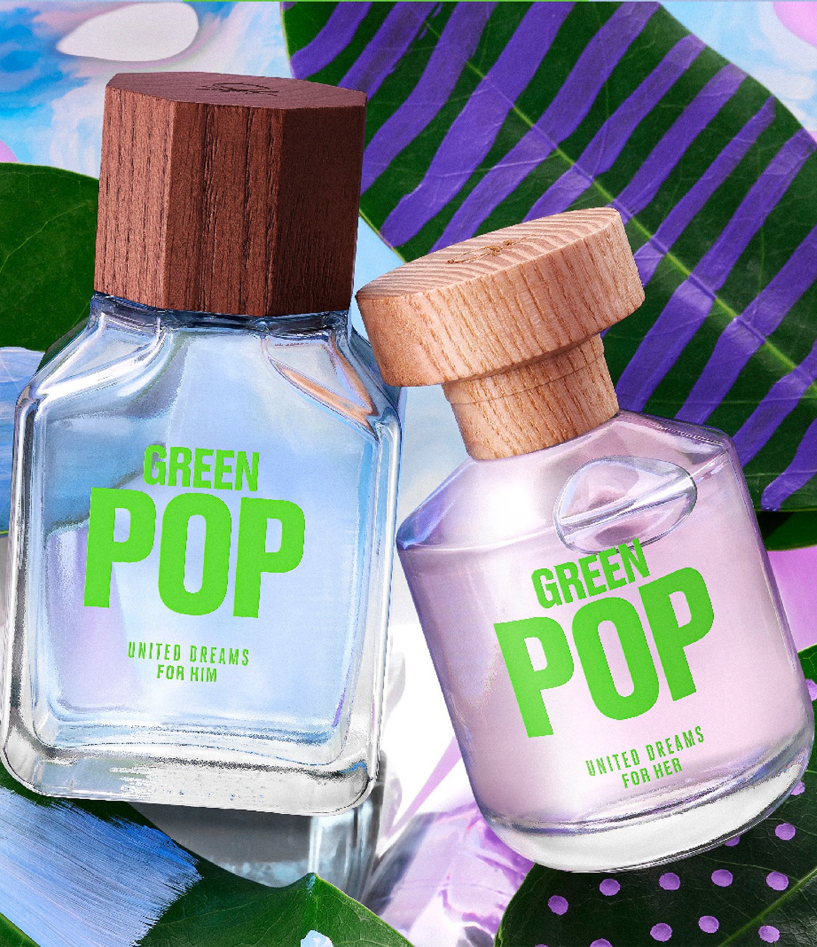 Perfume Benetton United Dreams Green Pop Eau de Toilette Masculino 100ml 3