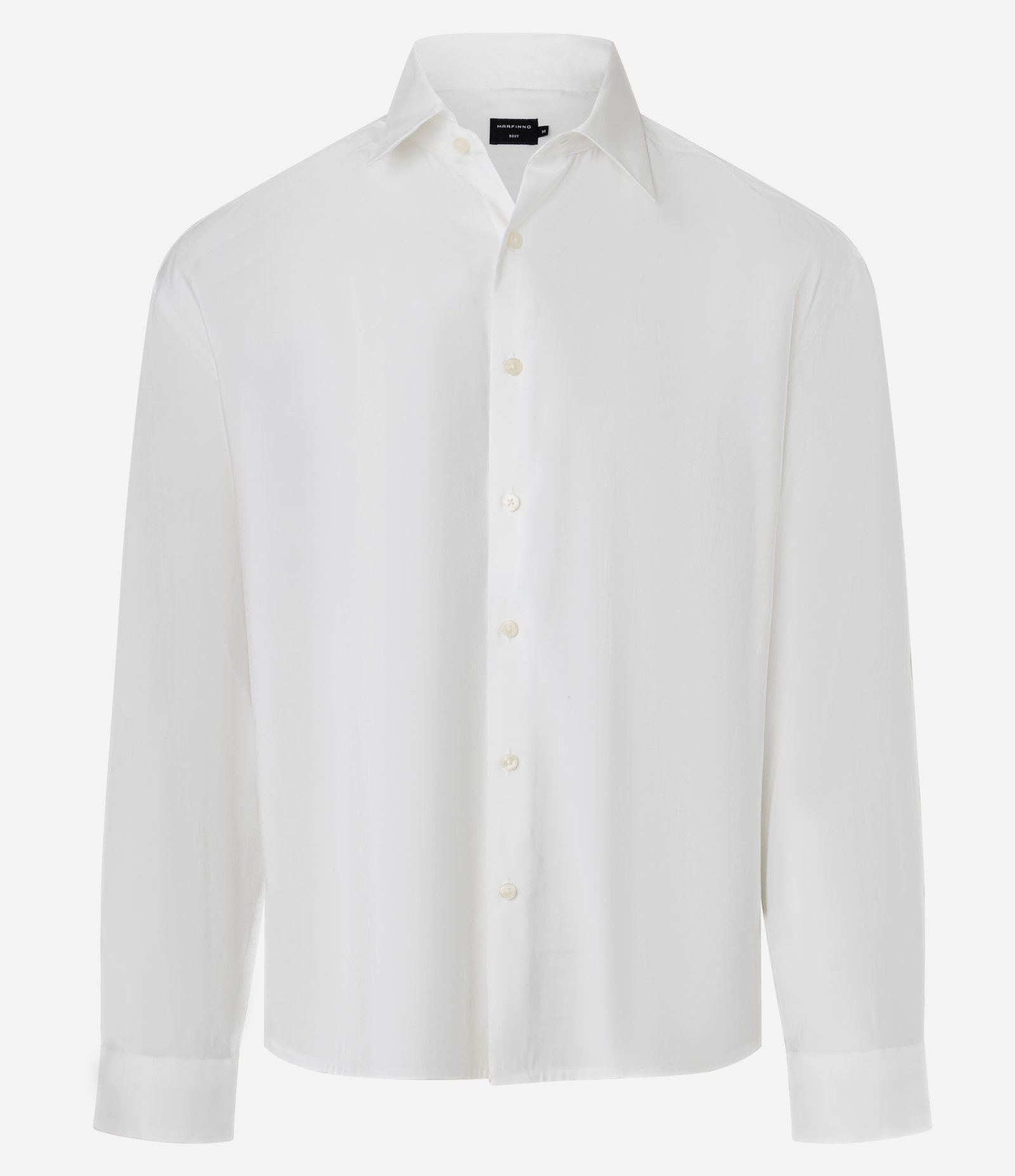 Camisa Boxy Fluida em Airflow Branco 6