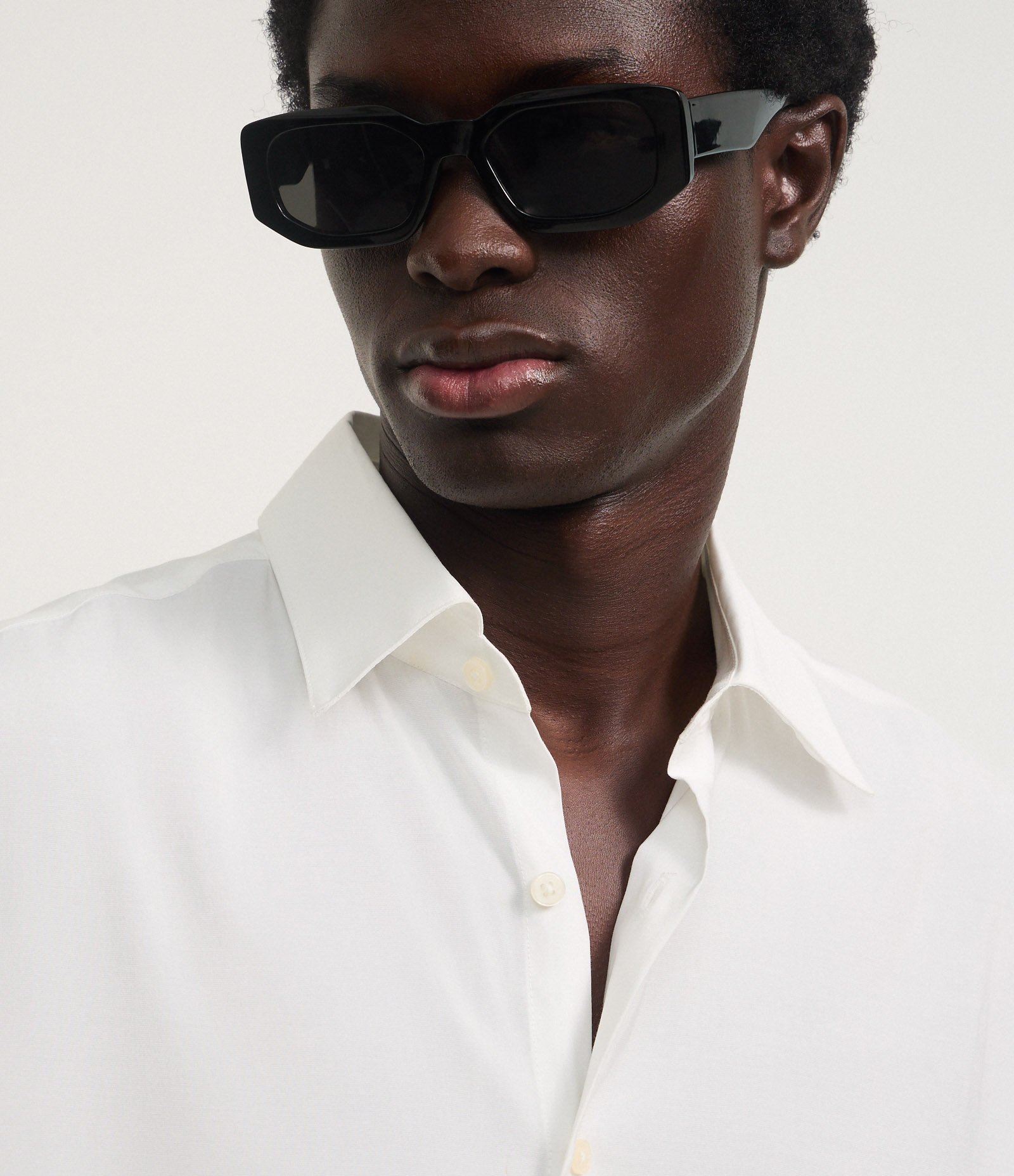 Camisa Boxy Fluida em Airflow Branco 4