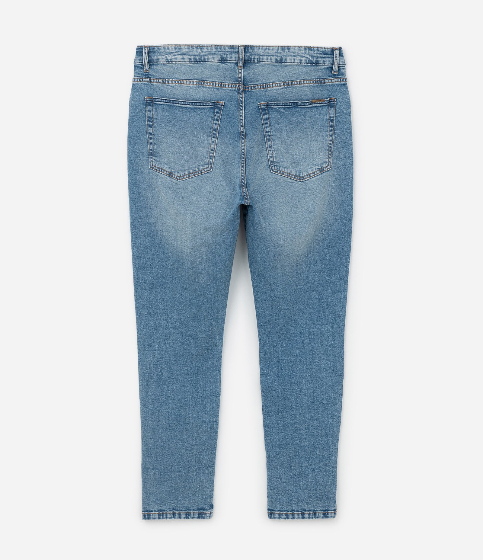 Calça Skinny em Jeans com Elastano Curve & Plus Azul 7