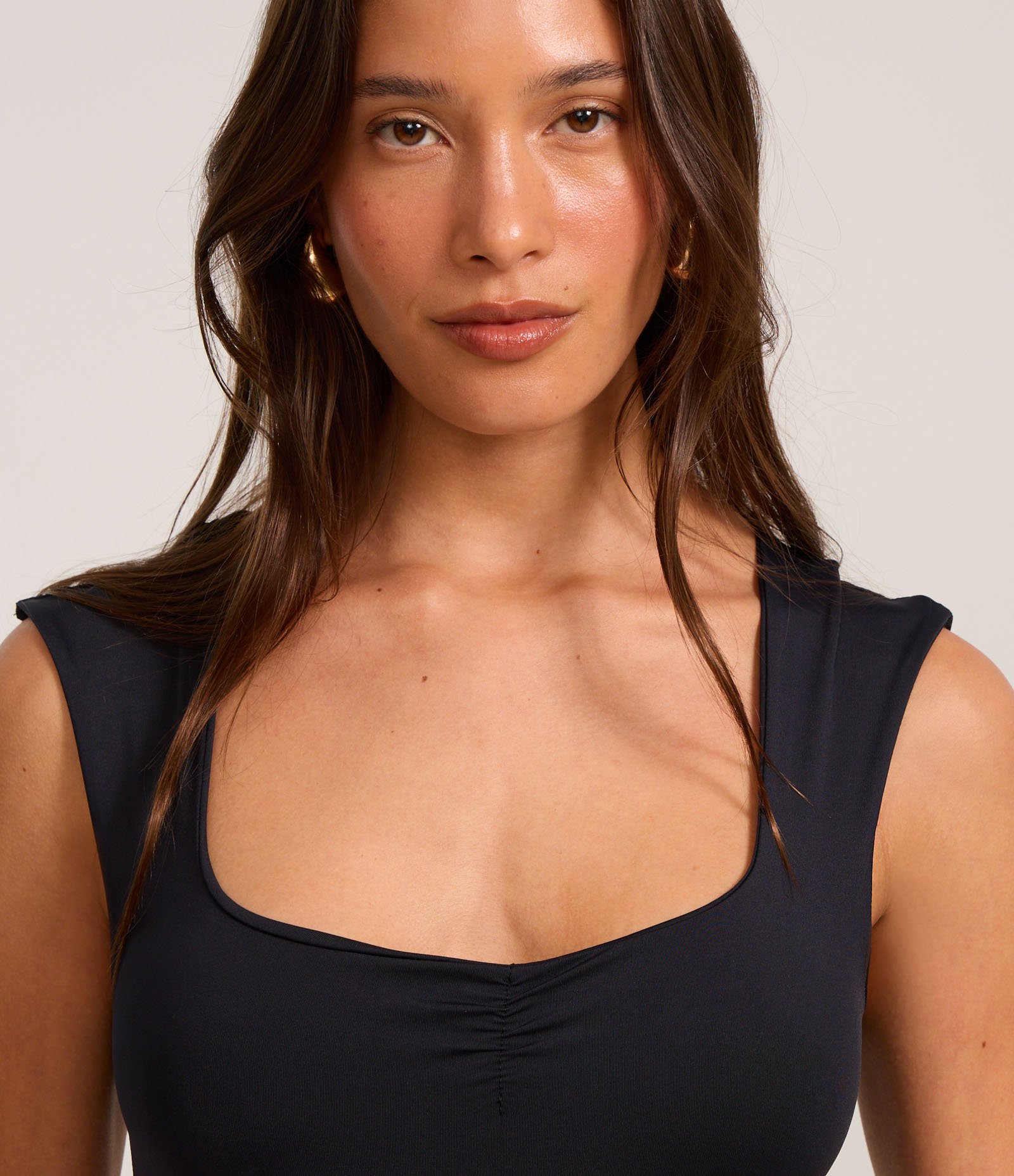 Body em Microfibra com Decote Coração Franzidinho 3