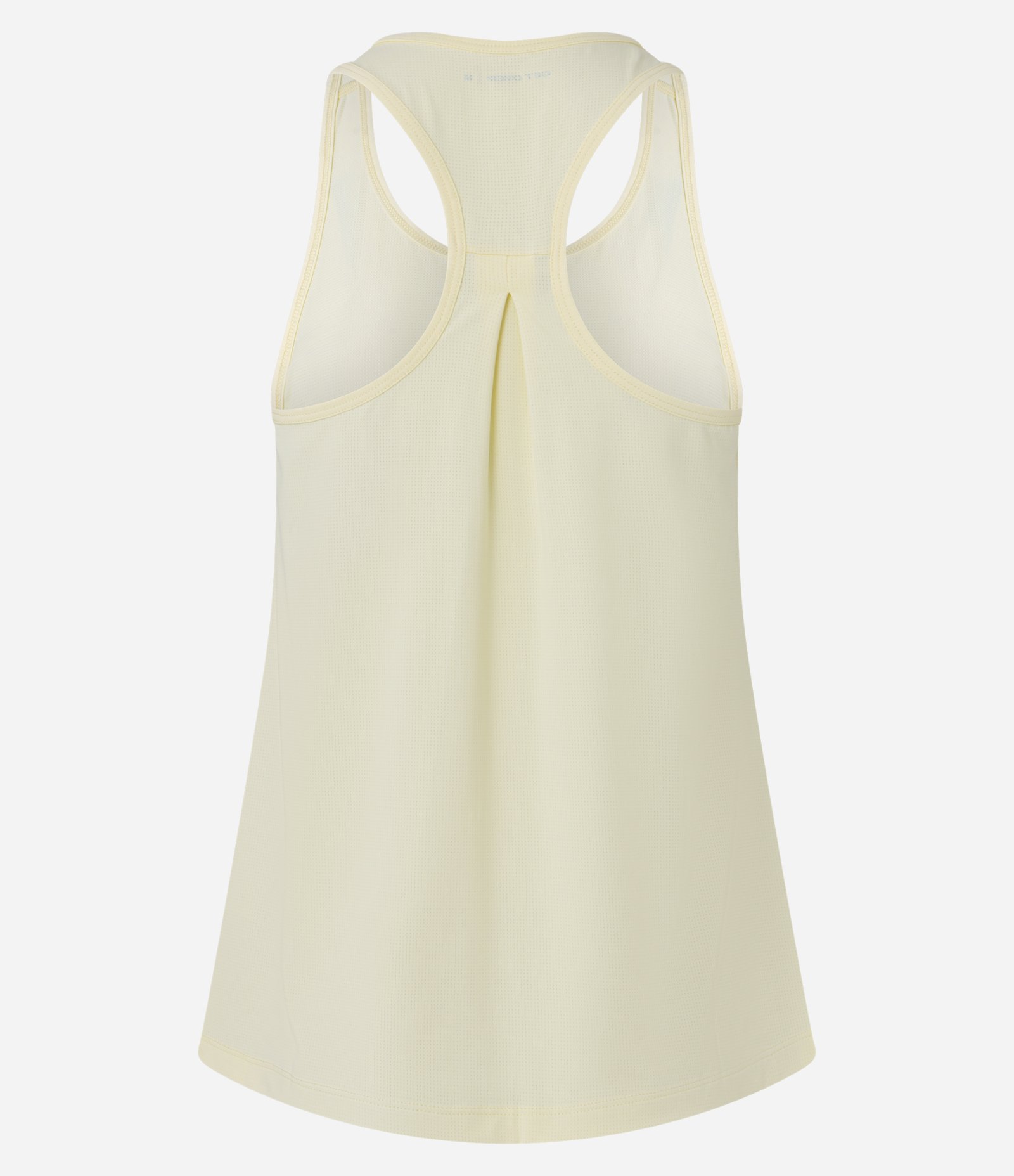 Regata Nadador Esportiva em Microfibra com Furinhos Amarelo Manteiga 3