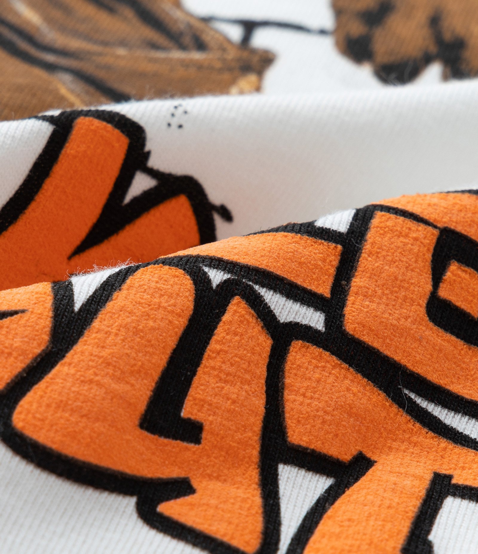 Camiseta Infantil com Estampa Frente e Costas Capivara - Tam 5 a 14 Anos Branco/Preto 3