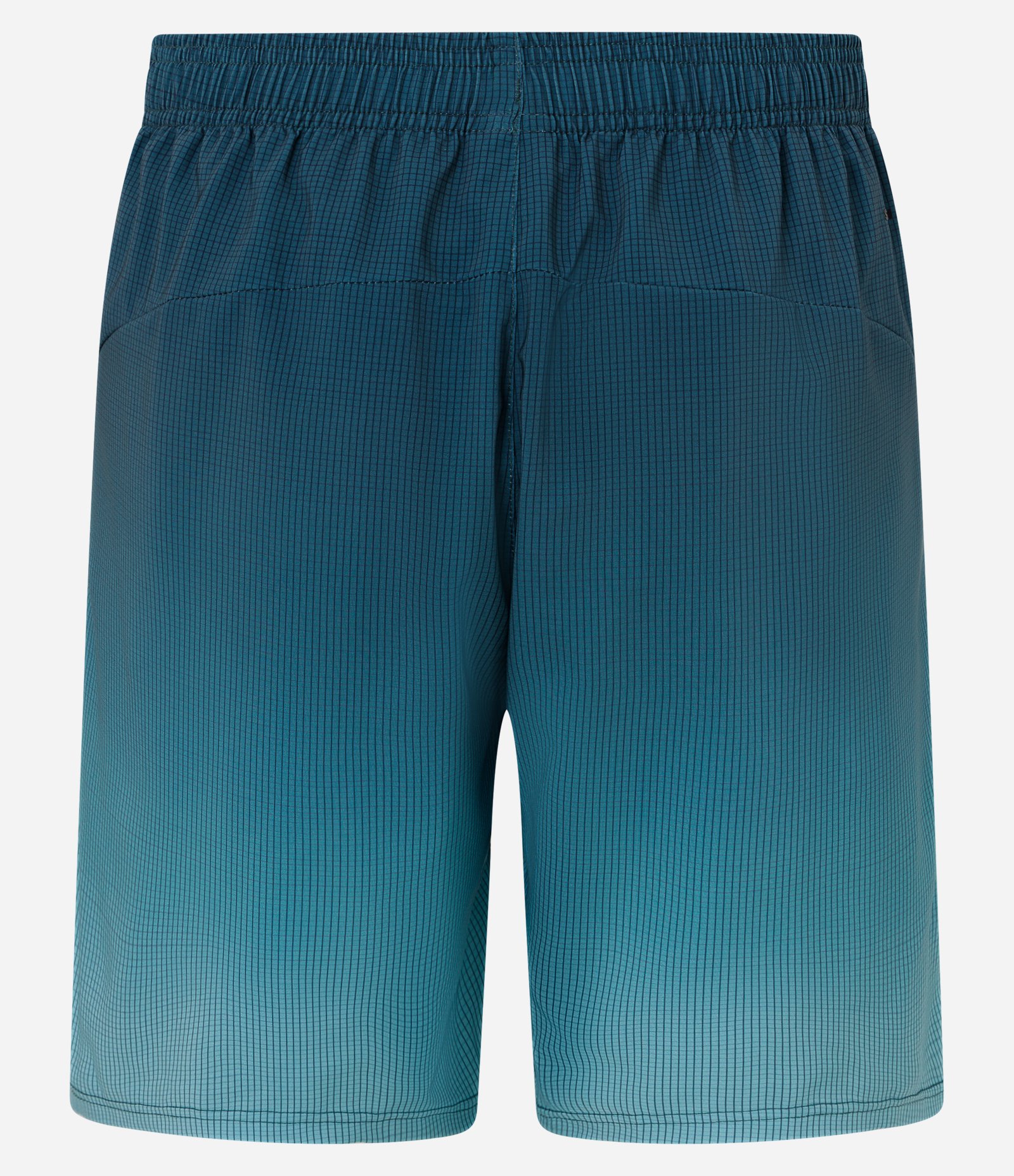 Bermuda Esportiva com Xadrez e Degrade na Barra Verde 3