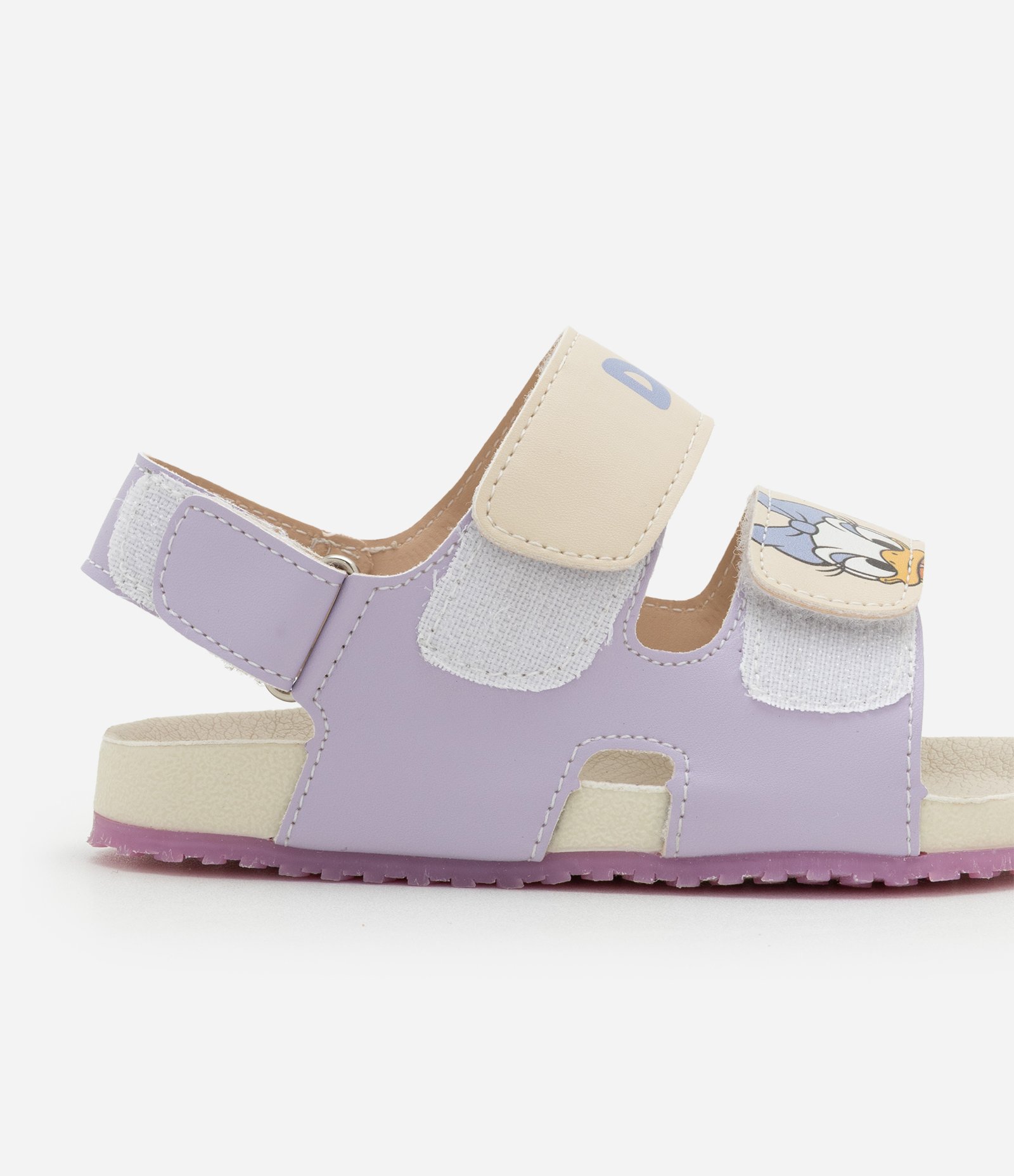 Sandália Infantil em PU Minnie e Margarida - Tam 20 a 27 Off White 5