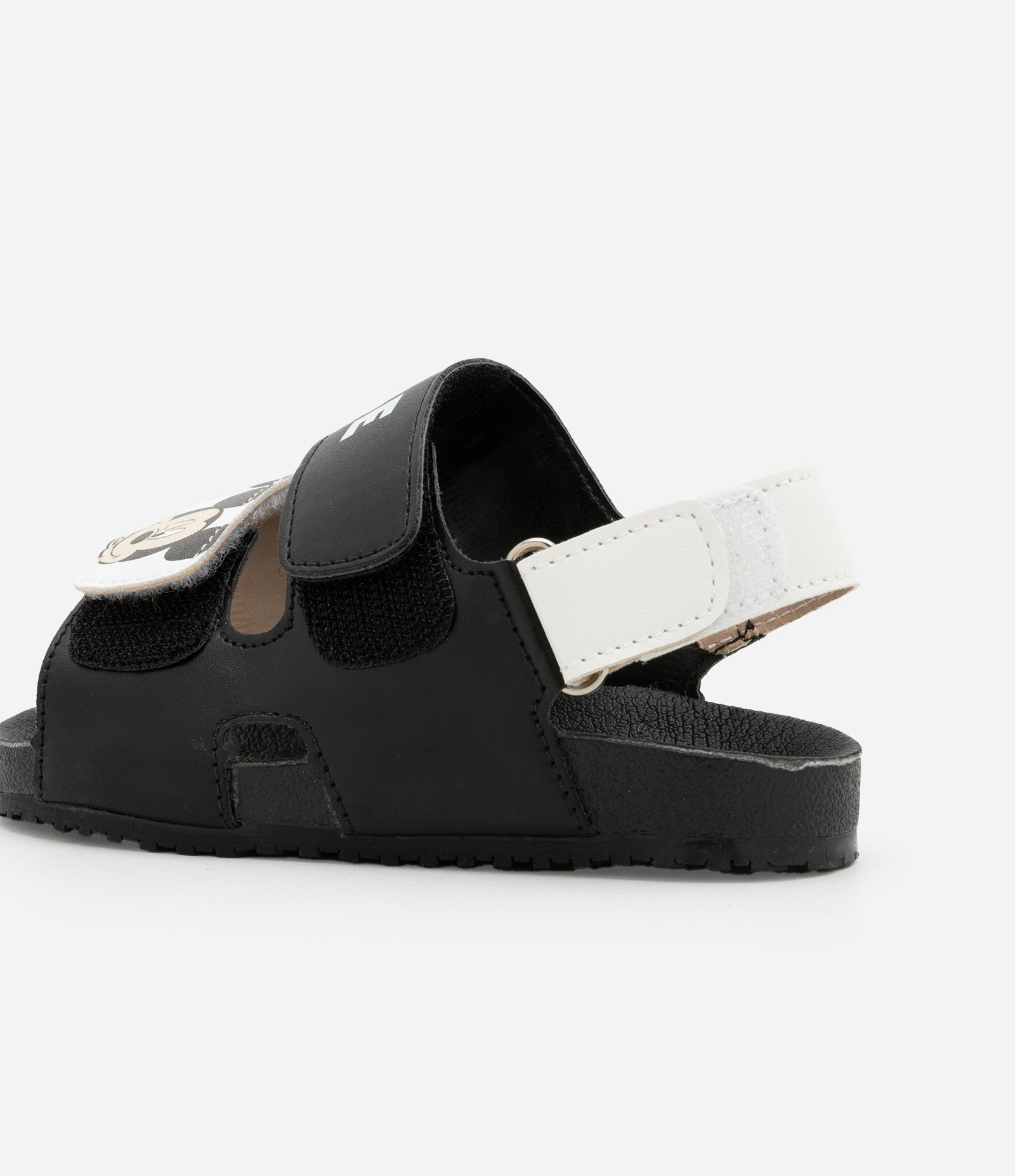 Sandália Infantil com Estampa Mickey - Tam 20 ao 27 Preto 3